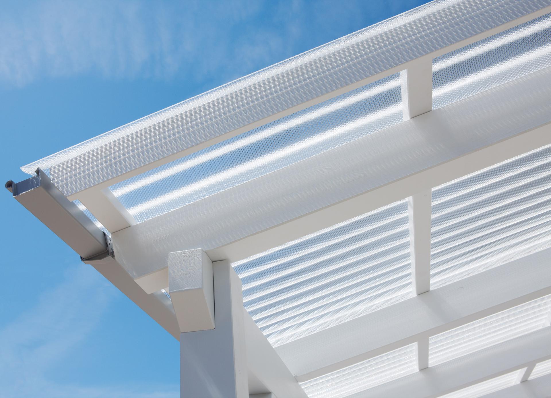 Polycarbonat Wellplatten Sinus 76/18 wabe klar