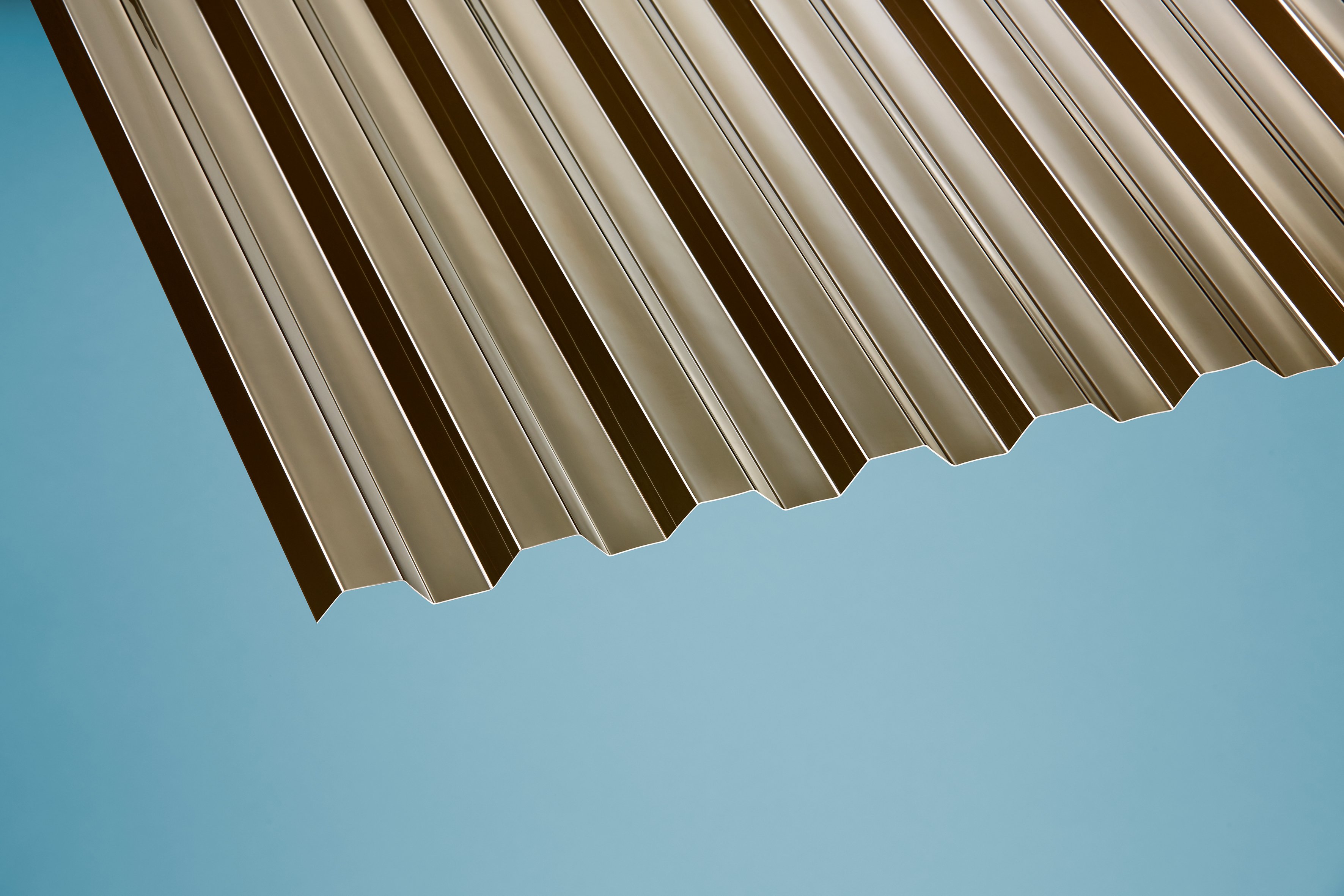 PC Profilplatten Trapez bronce 0,8 mm