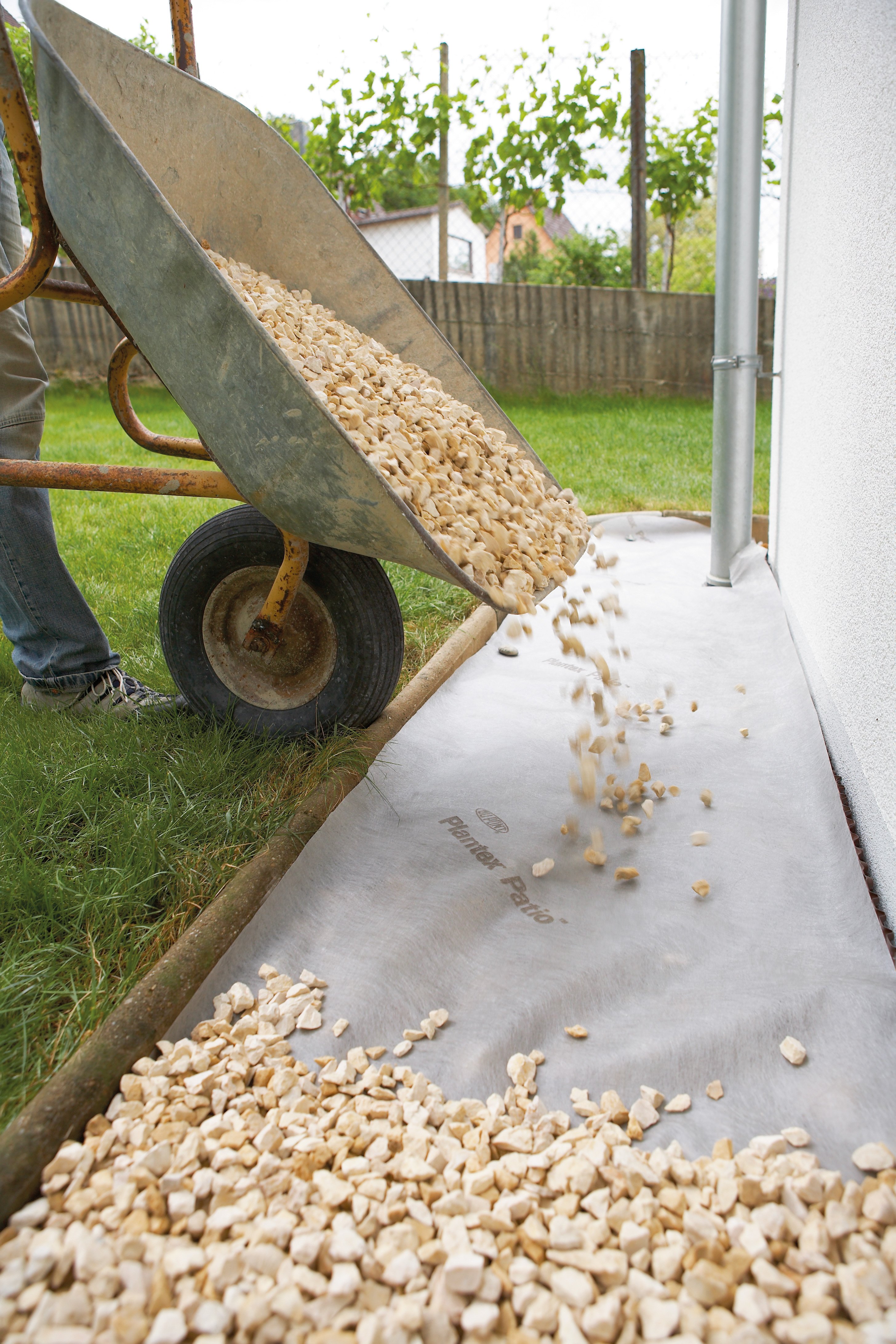 Plantex® Patio - Filter- und Stabilisierungsvlies - Großrolle 1,0 x 200 m