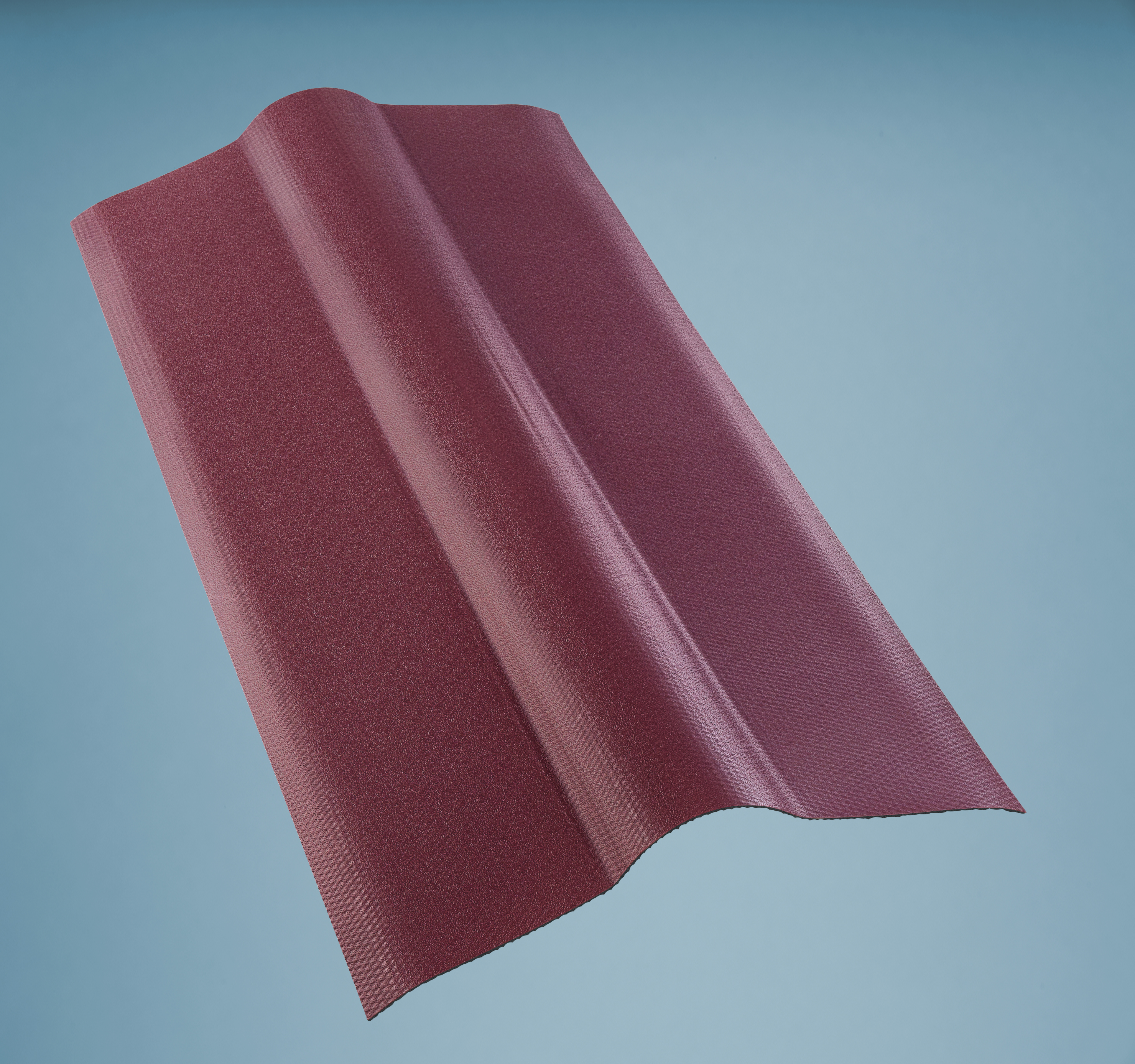 Firsthauben rot für Shelltec Wellplatten