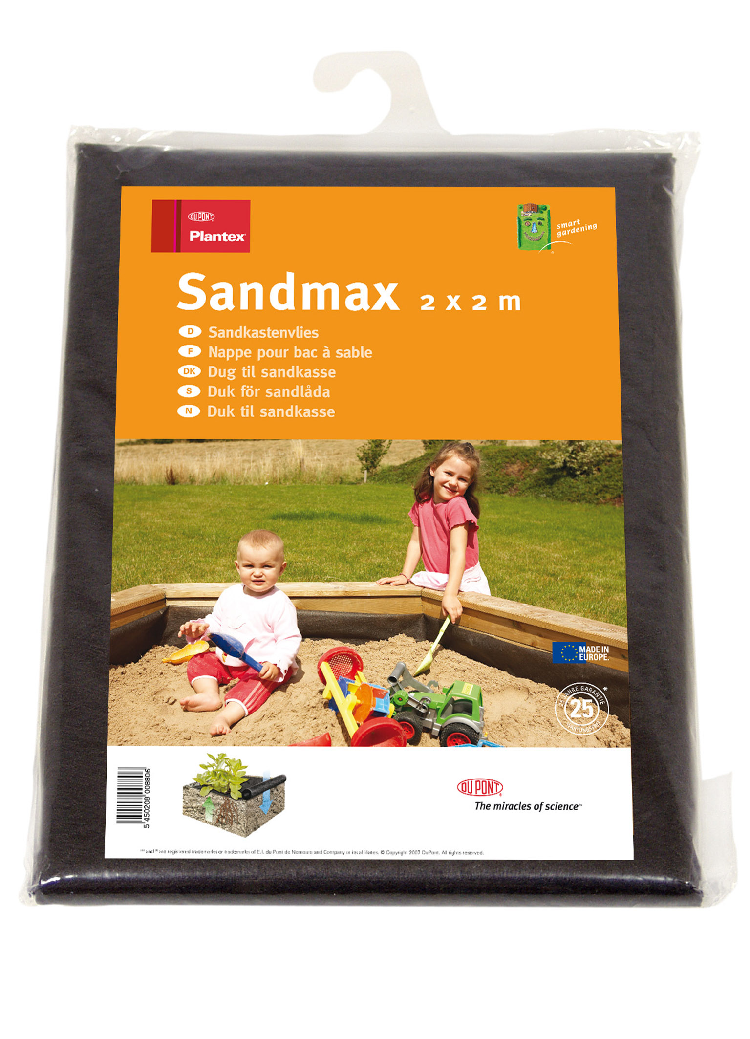 Plantex Sandkastenvlies 2 x 2 m - im Beutel