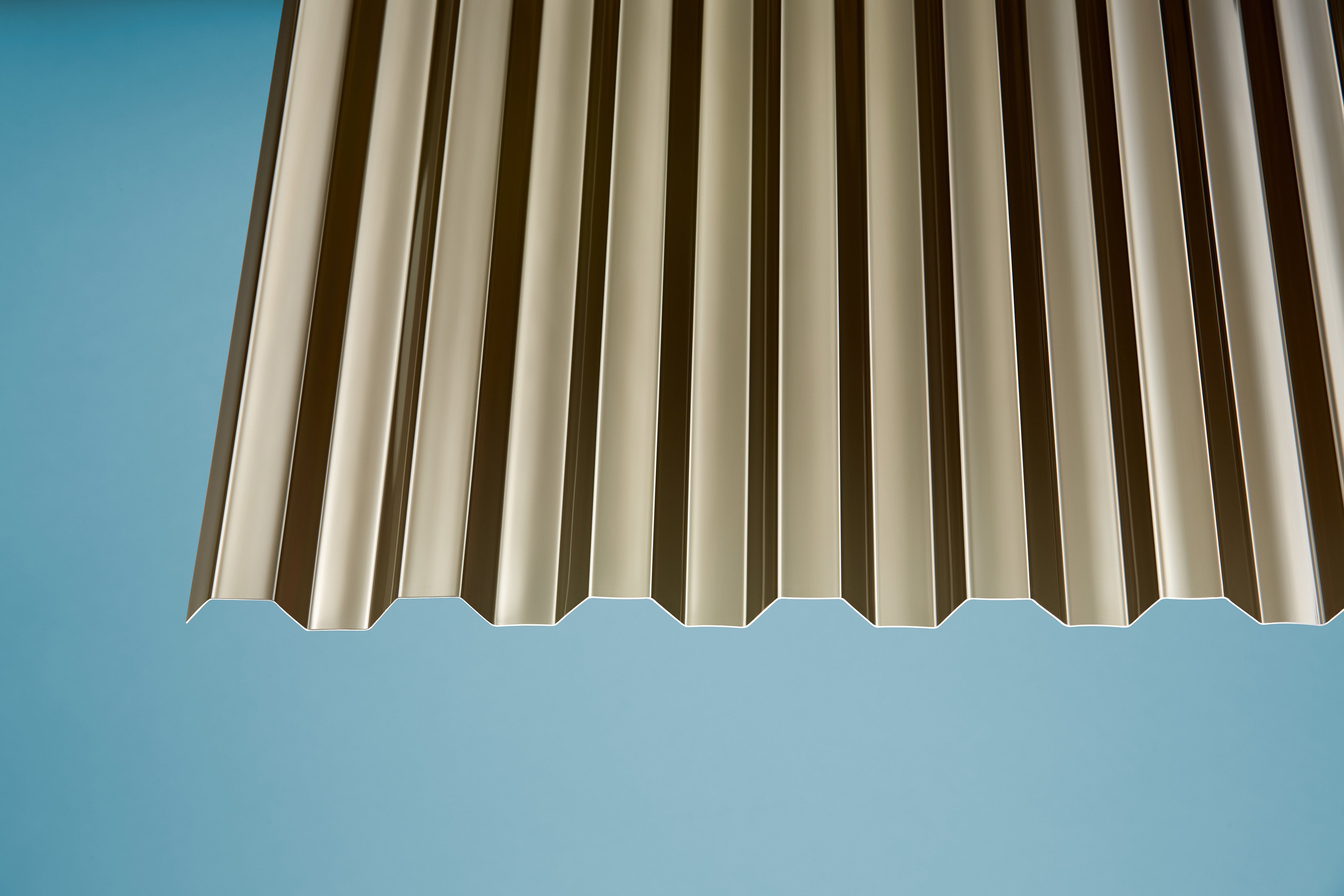 PC Profilplatten Trapez bronce 0,8 mm