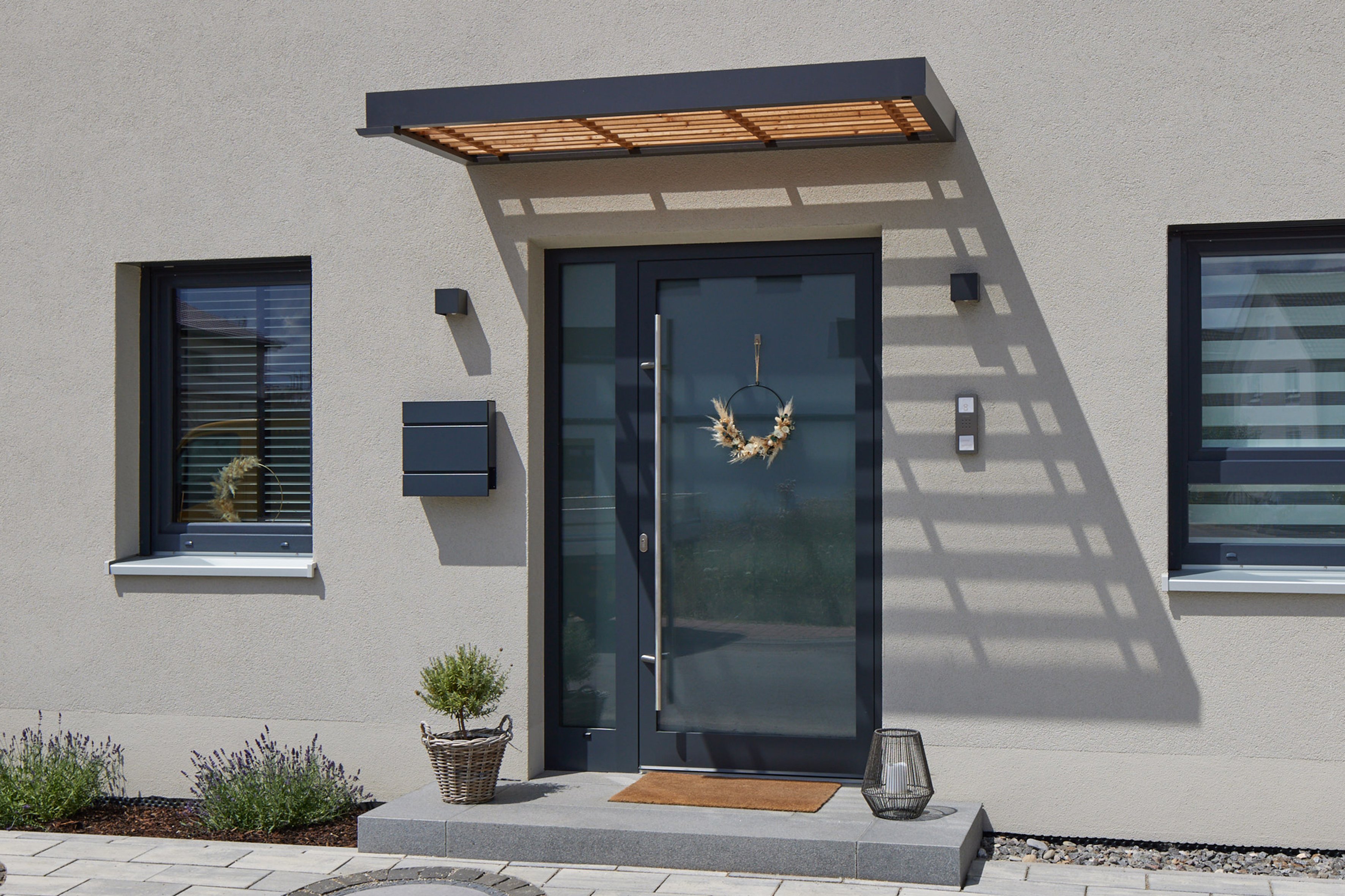 Rechteckvordach BS Timber-Line 200