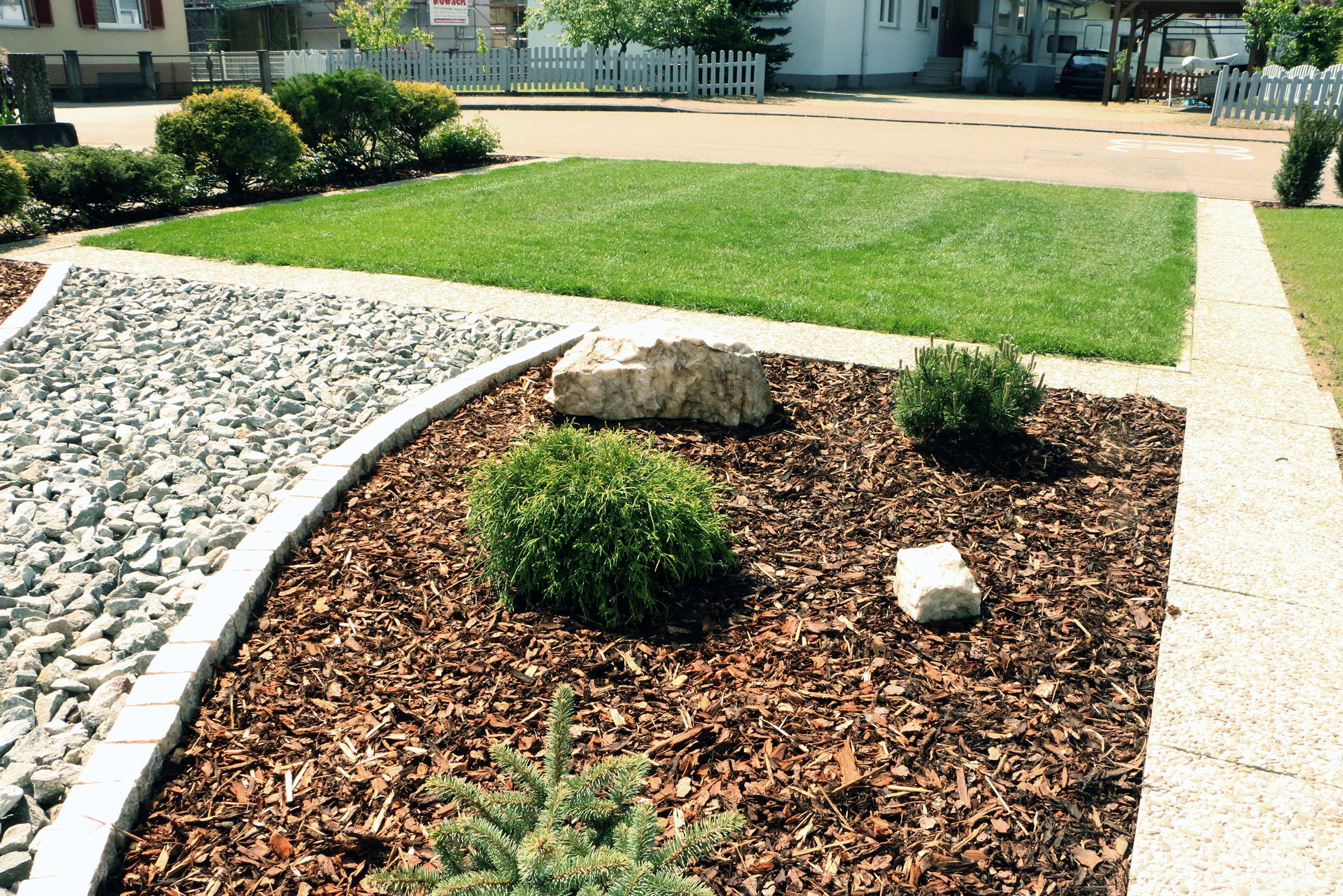 Rasengitter schwarz 50 x 50 cm