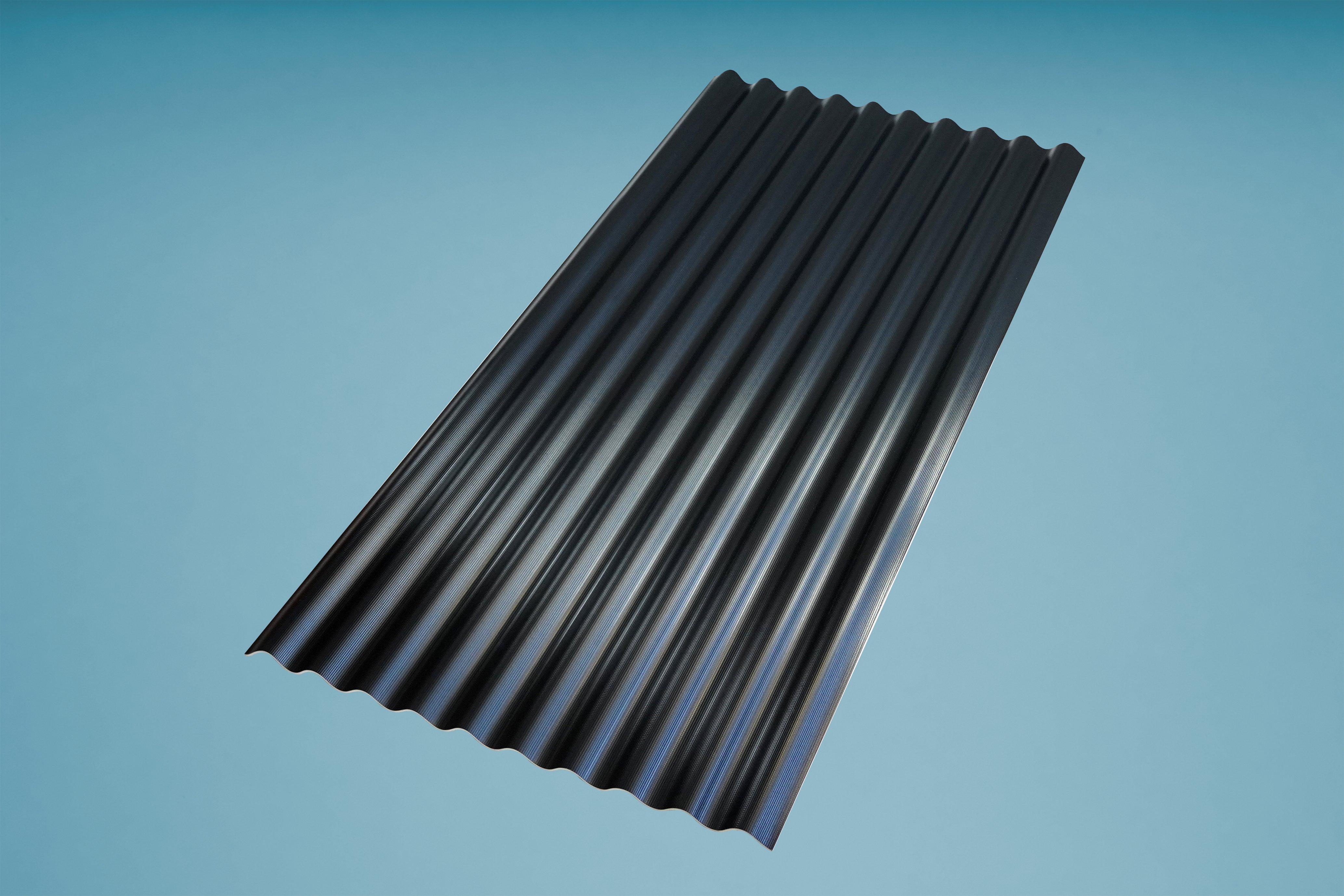 Shelltec Wellplatten schwarz 4 mm