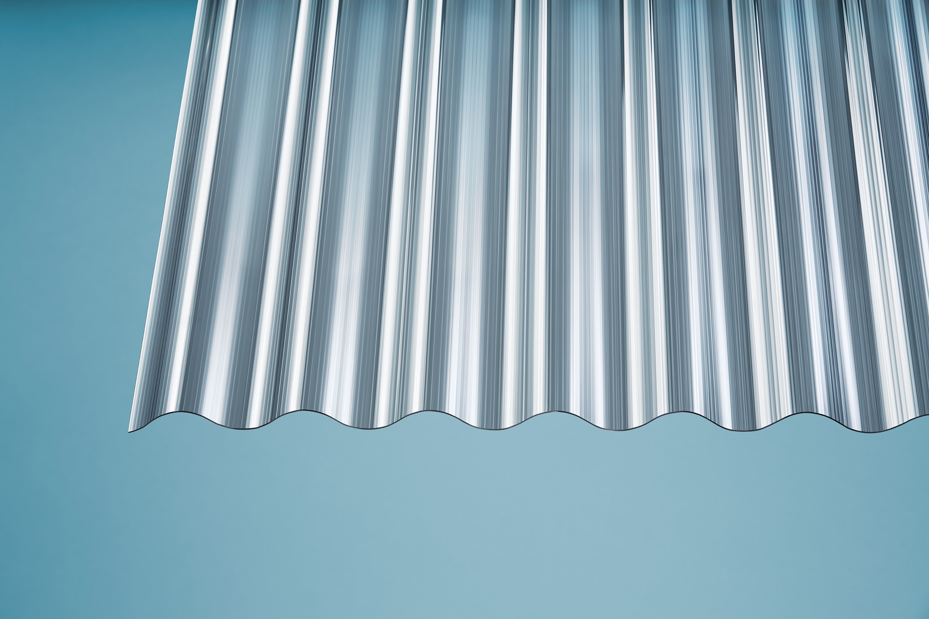 PC Profilplatten Sinus Gerillt anthrazit 1,4 mm