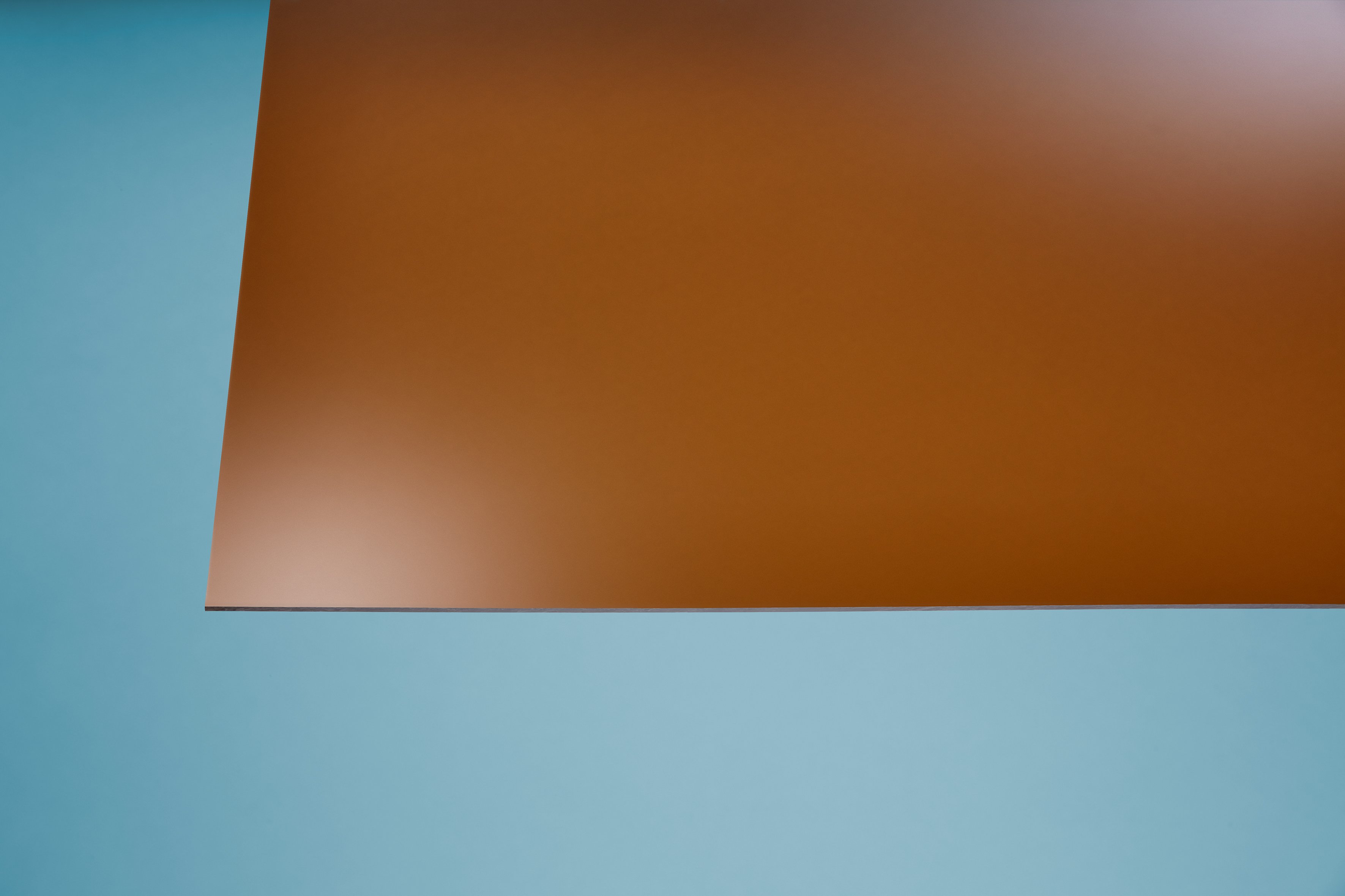 Acrylglas eben glatt bronce - Zuschnittsplatte