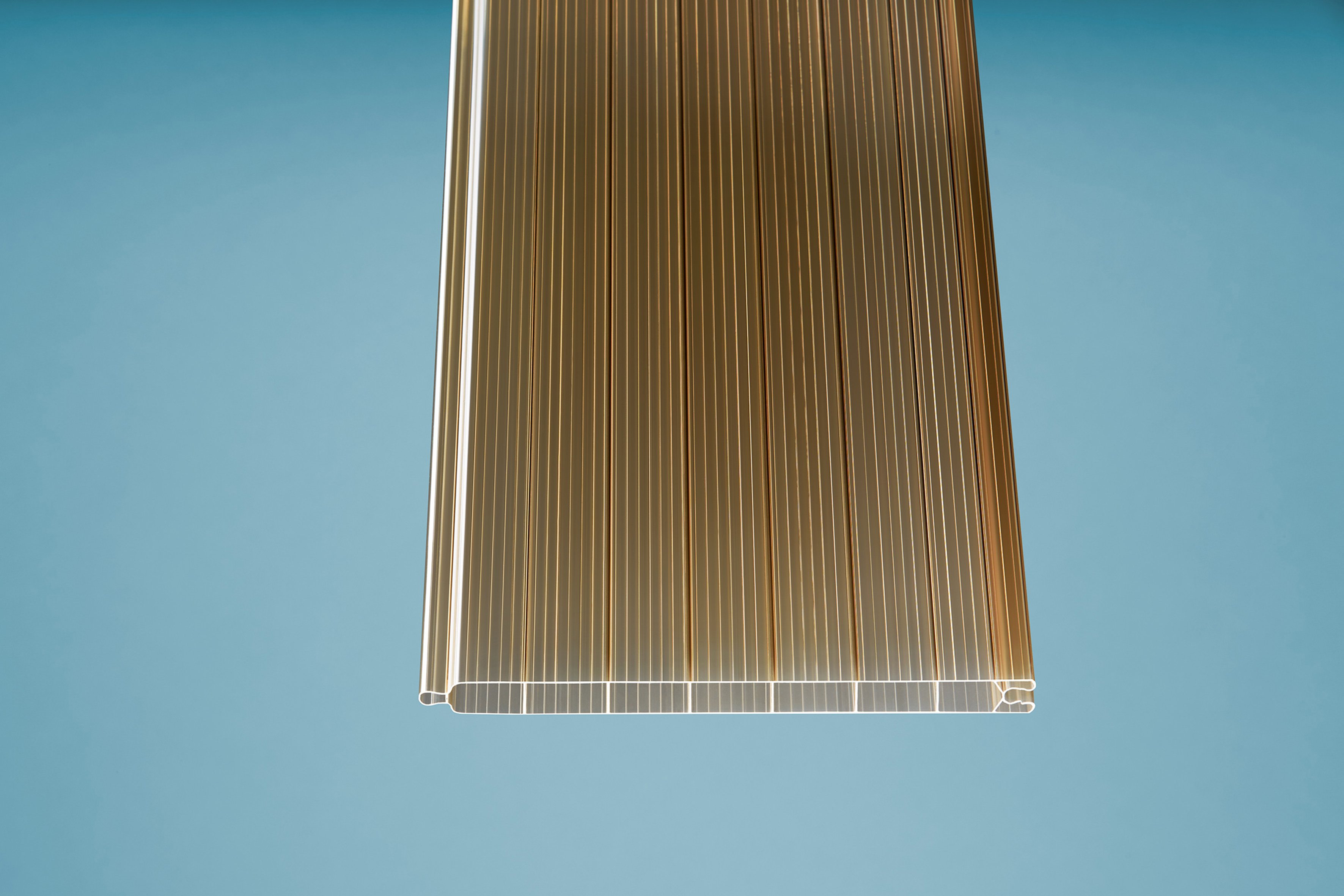 PVC Paneele 16 mm bronce