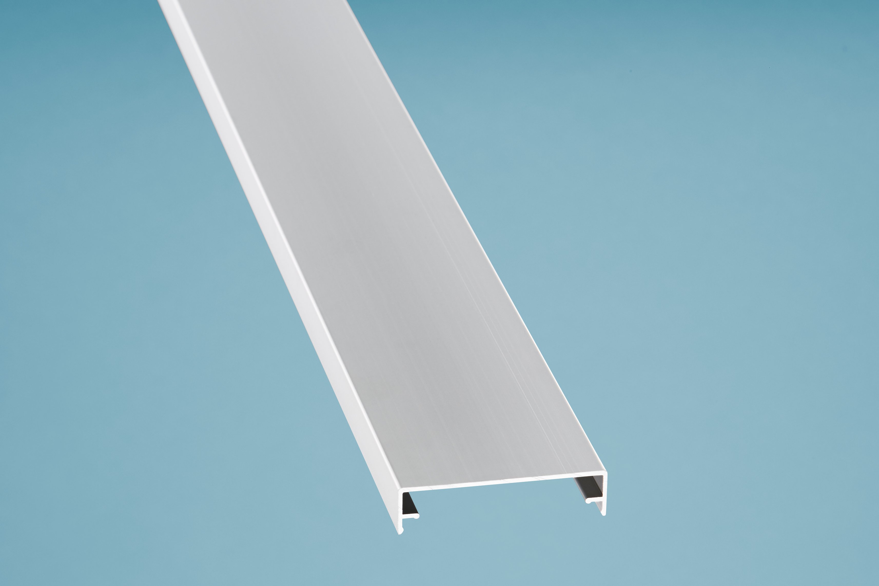 Alu-Zierklemmdeckel silber eloxiert