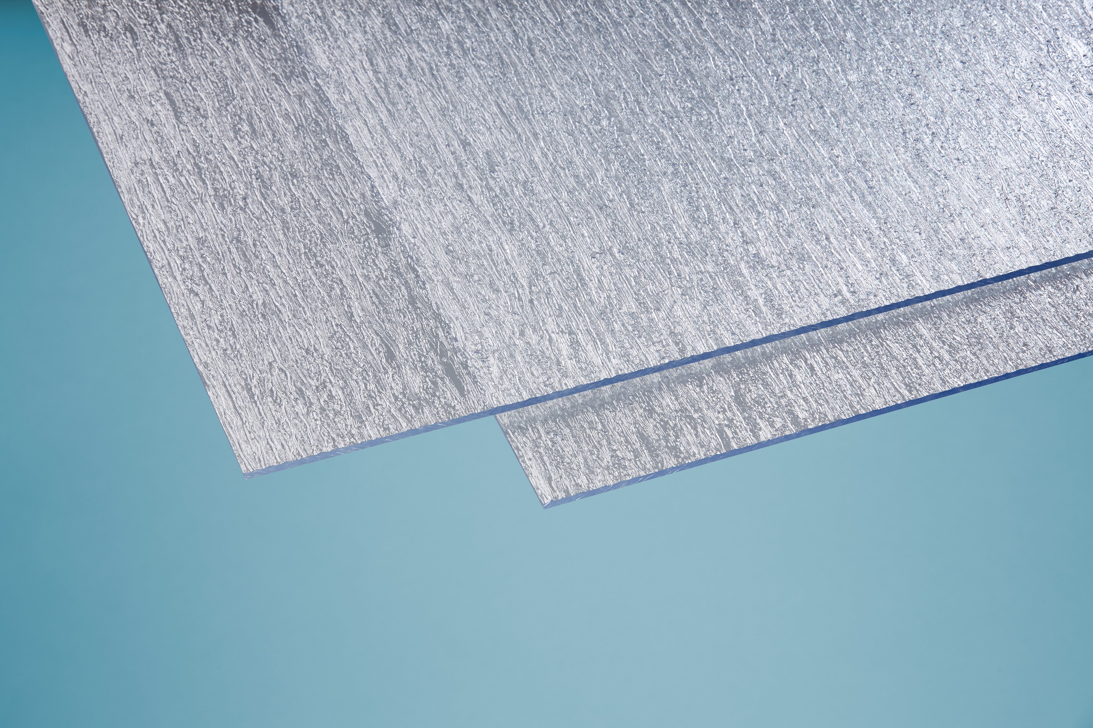 Türfüllung Rinde fein klar Polystyrolplatte