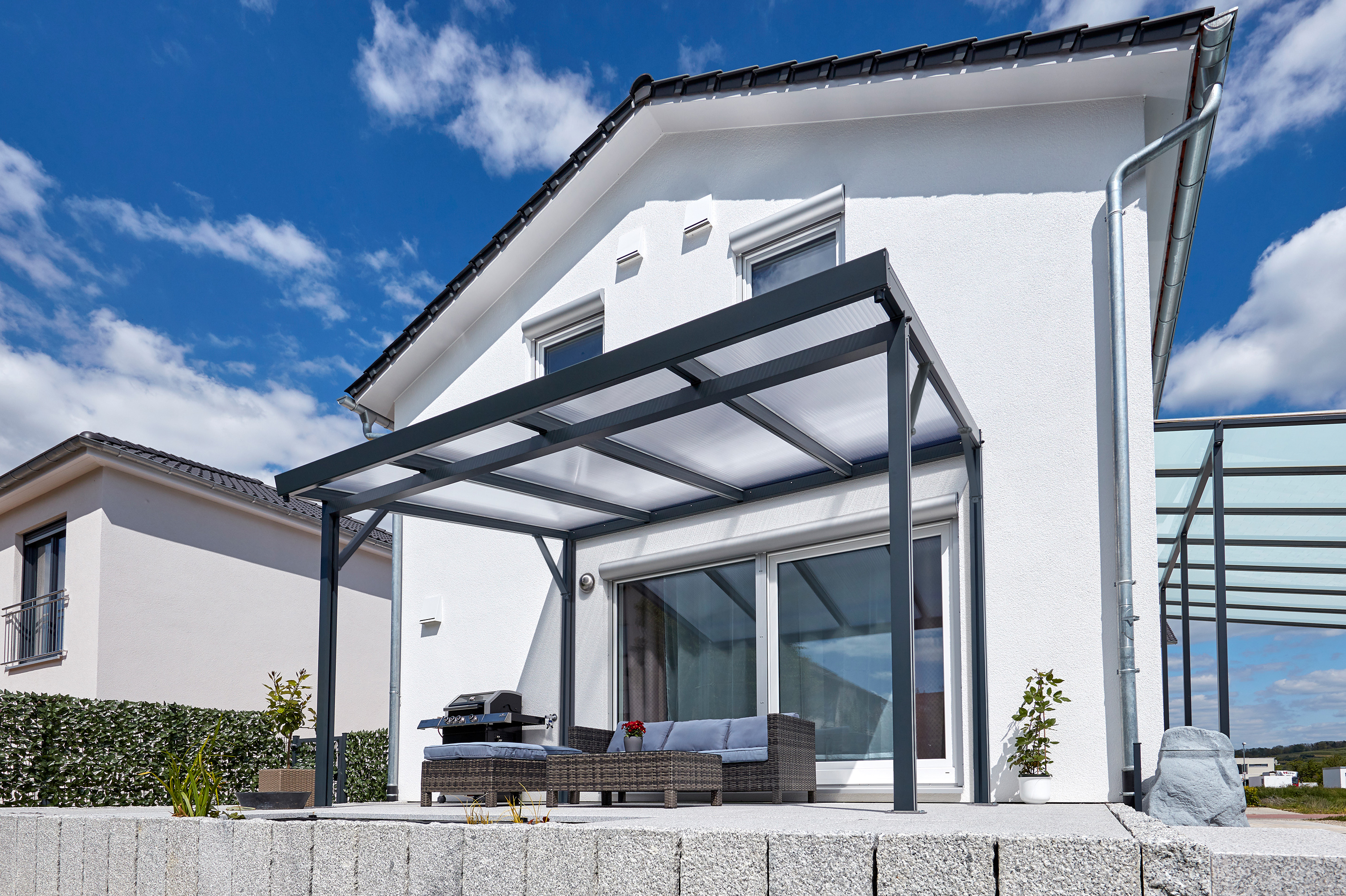 Gutta Terrassenüberdachung Premium freistehend