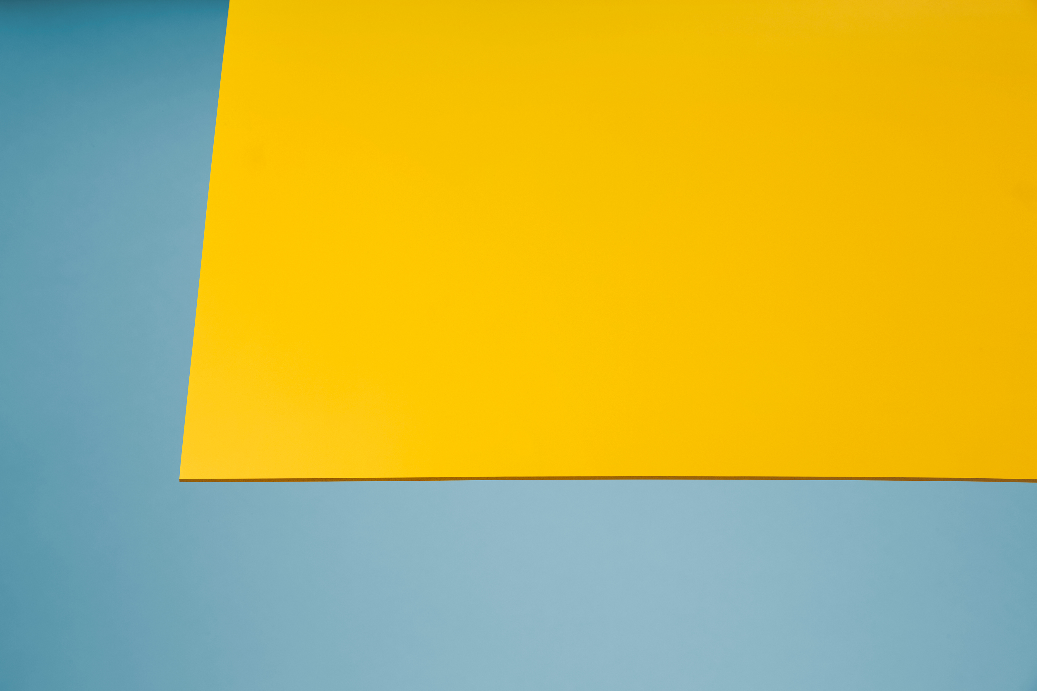 Hobbycolor glatt gelb aus PVC