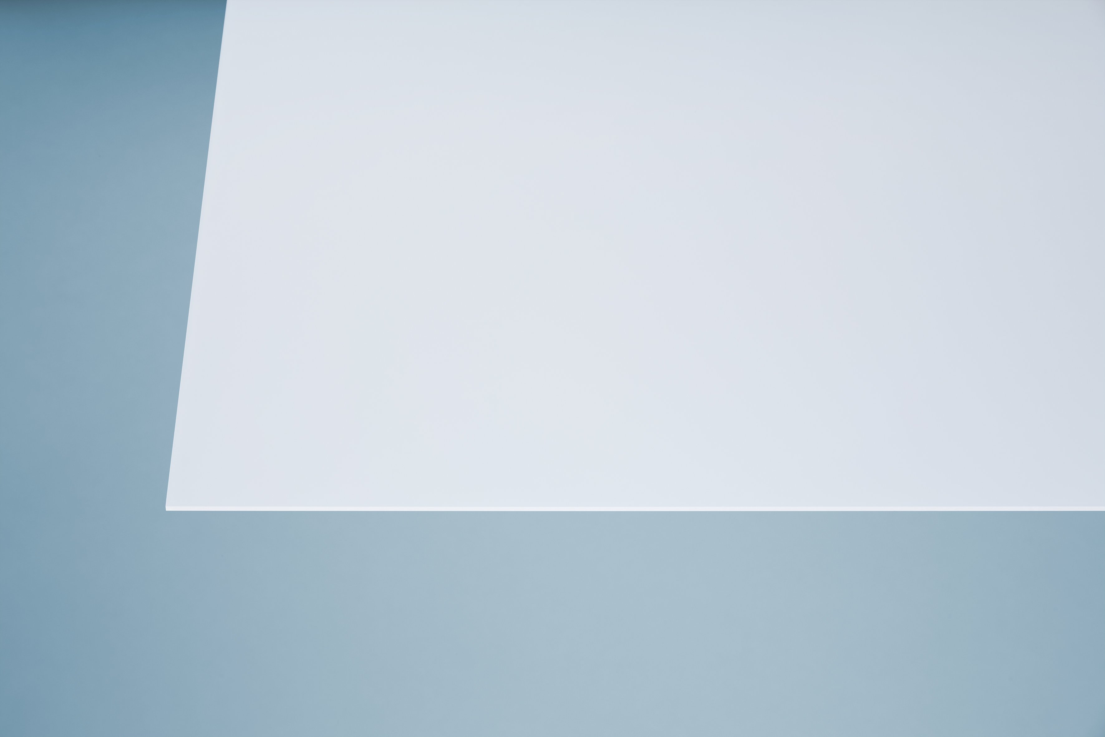 Acrylglas eben glatt weiß opal 64 3 mm - Zuschnittsplatte