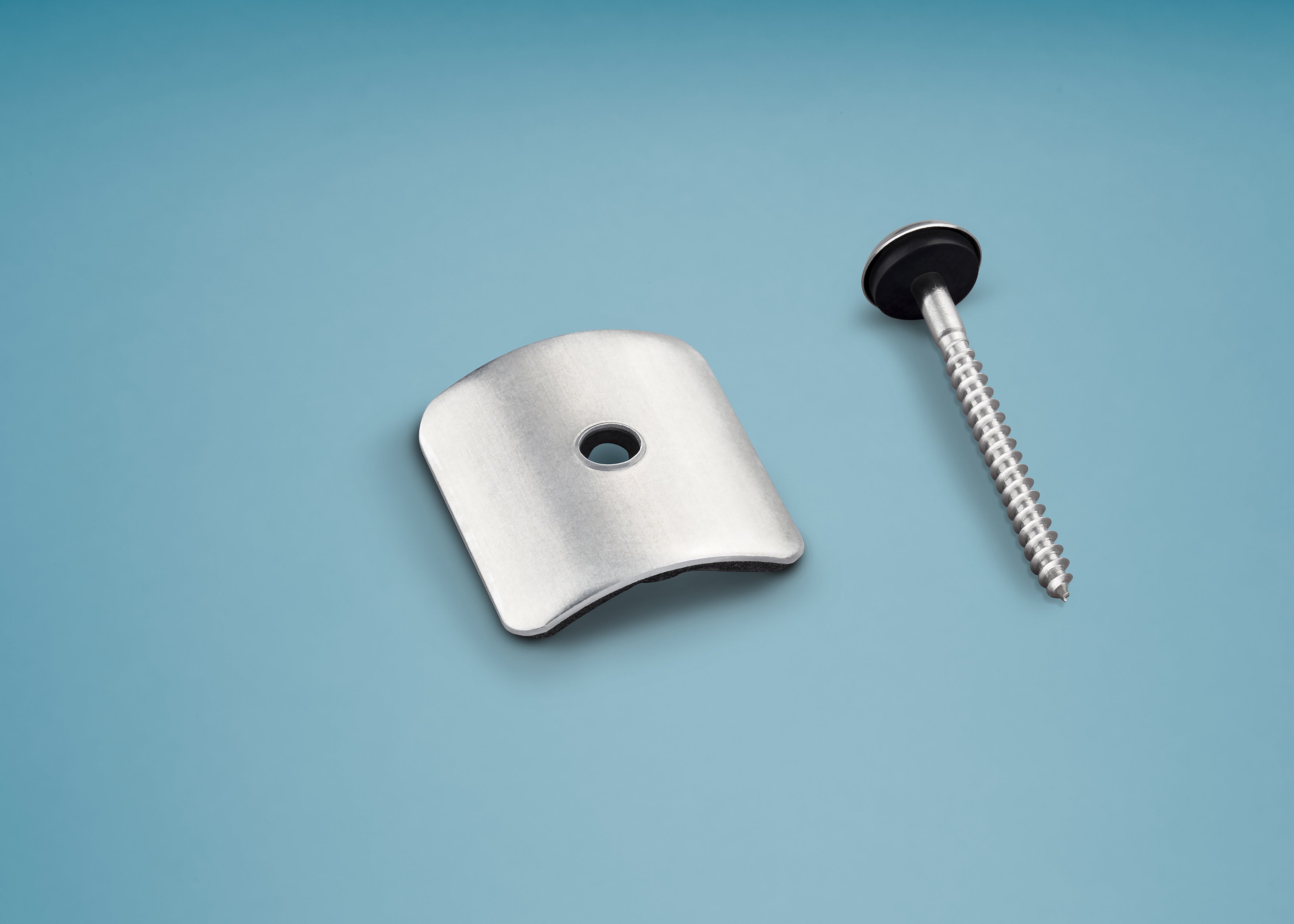 Kalotten Sinus und Edelstahlschrauben