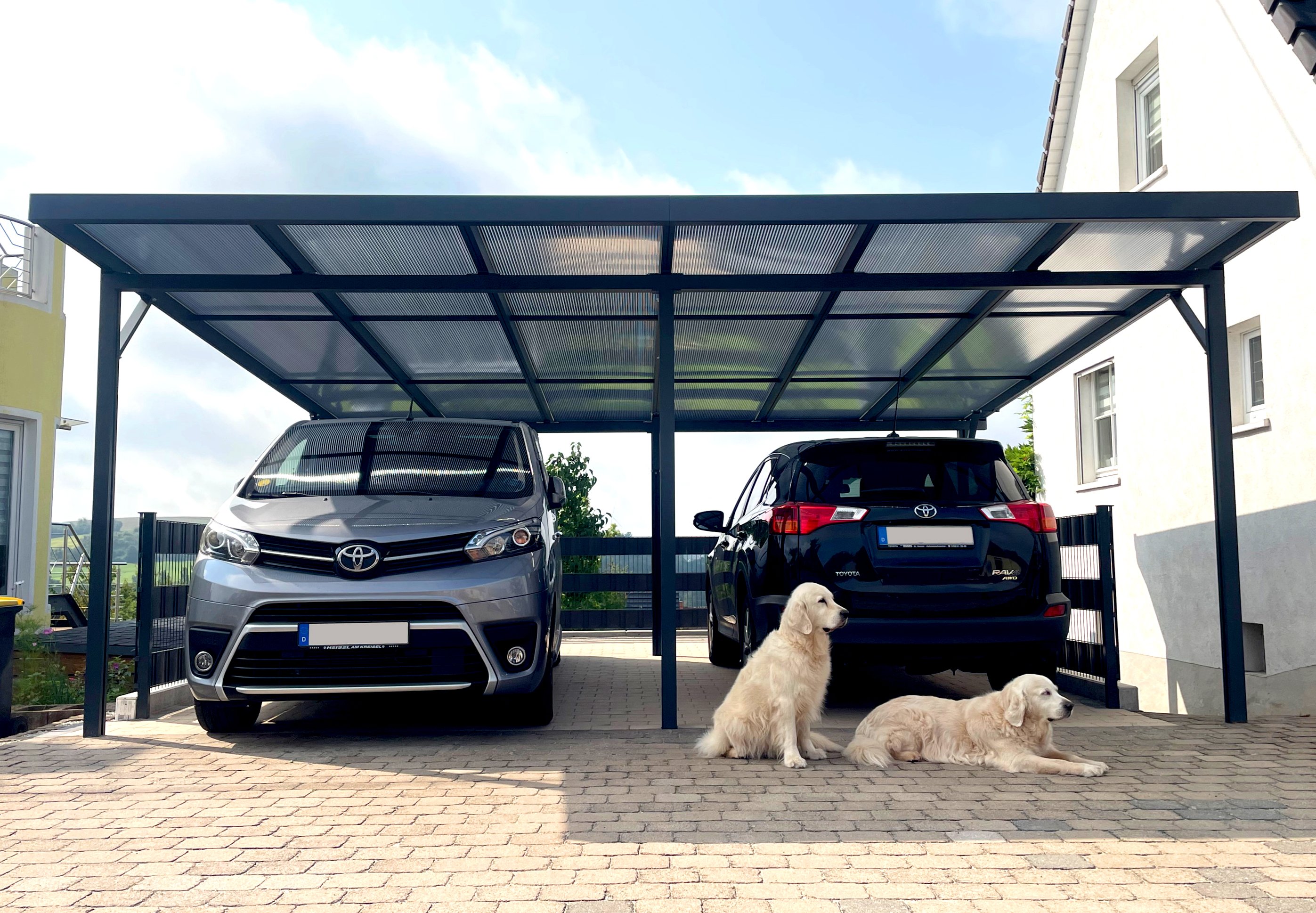 Gutta Doppelcarport Premium