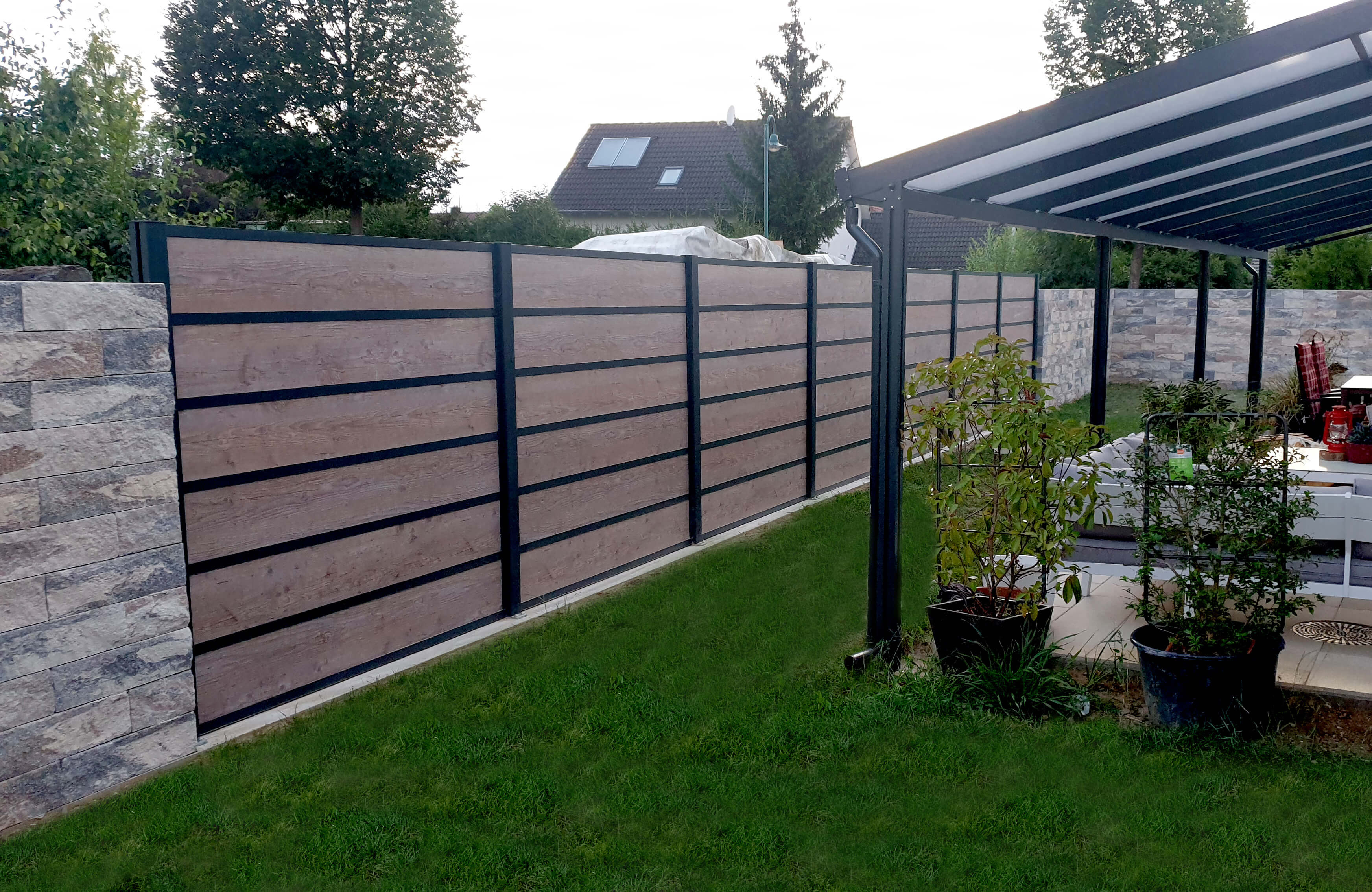 Sichtschutz Erweiterung