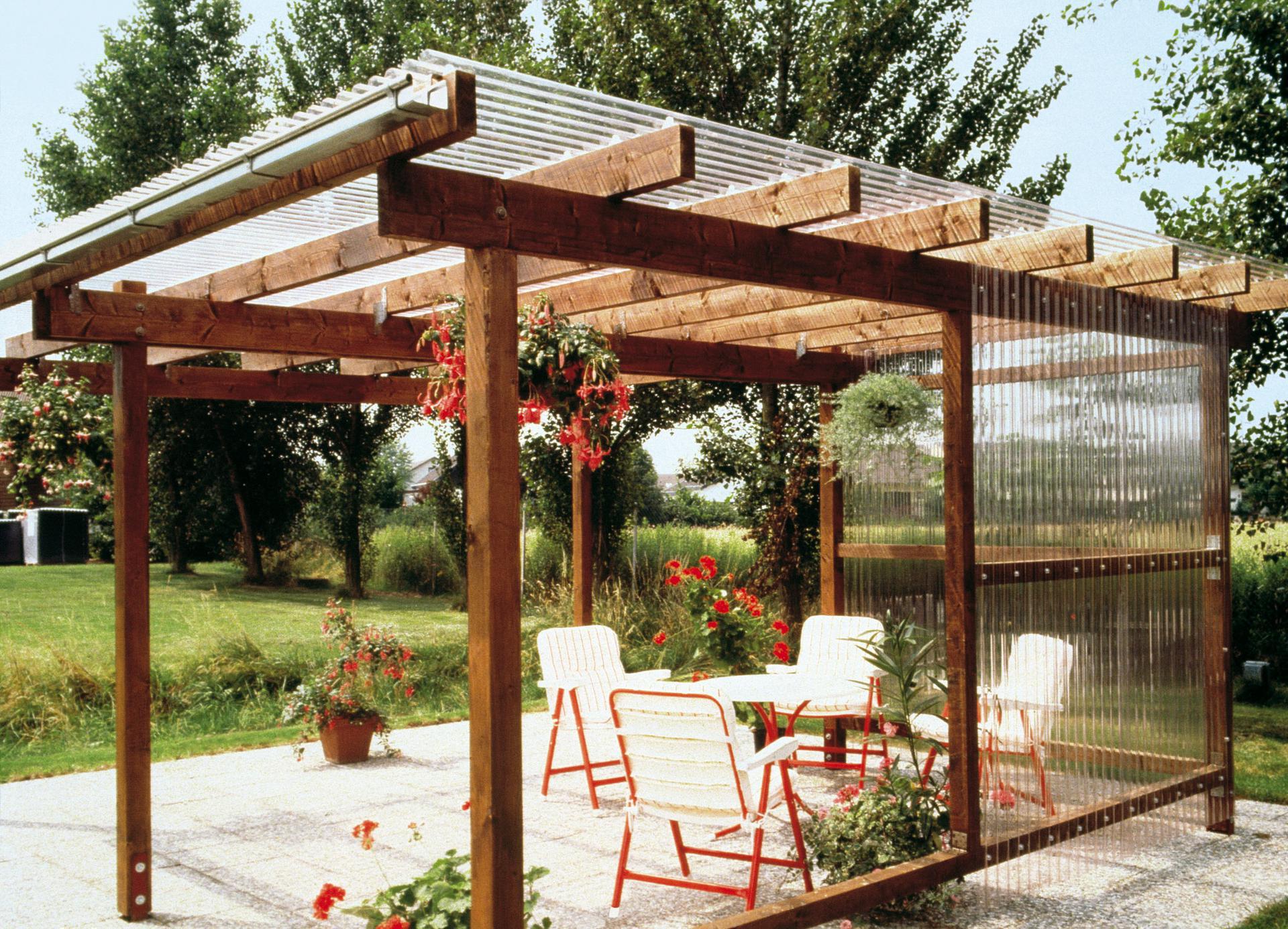 PVC Wellplatten 0,8 mm trapez klar