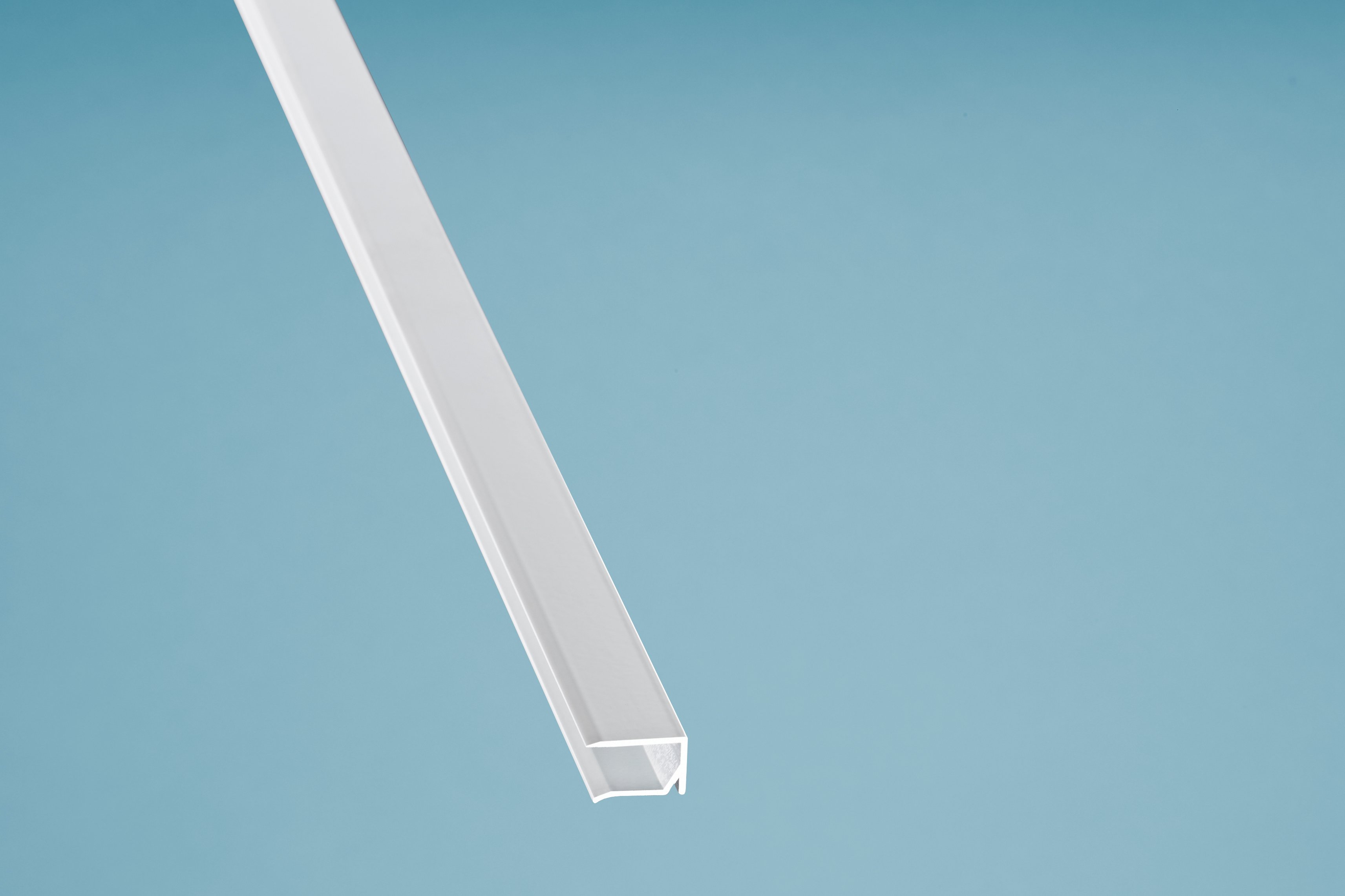 Alu-Kantenschutz mit Tropfnase 10 mm