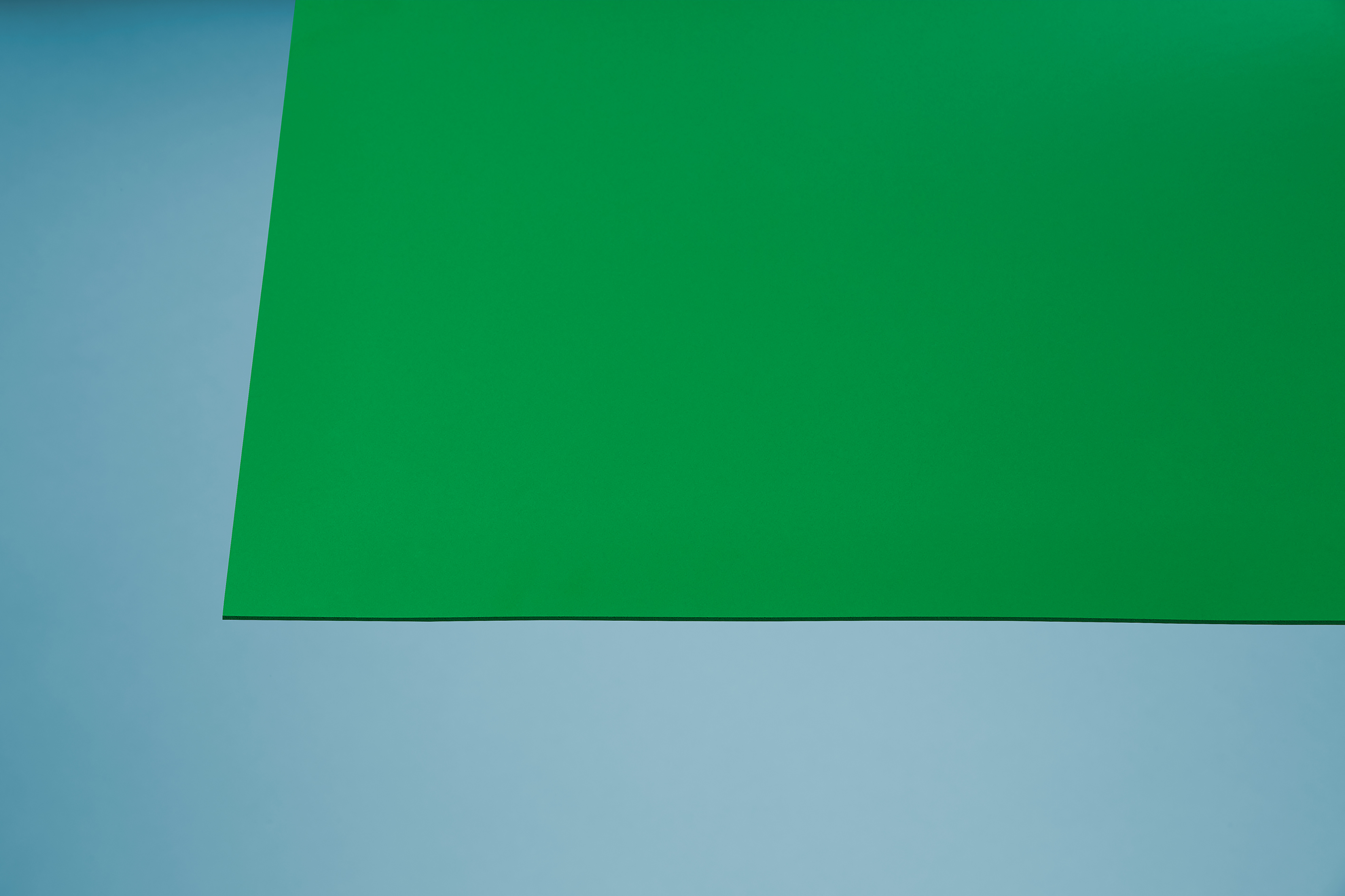 Hobbycolor glatt grün aus PVC