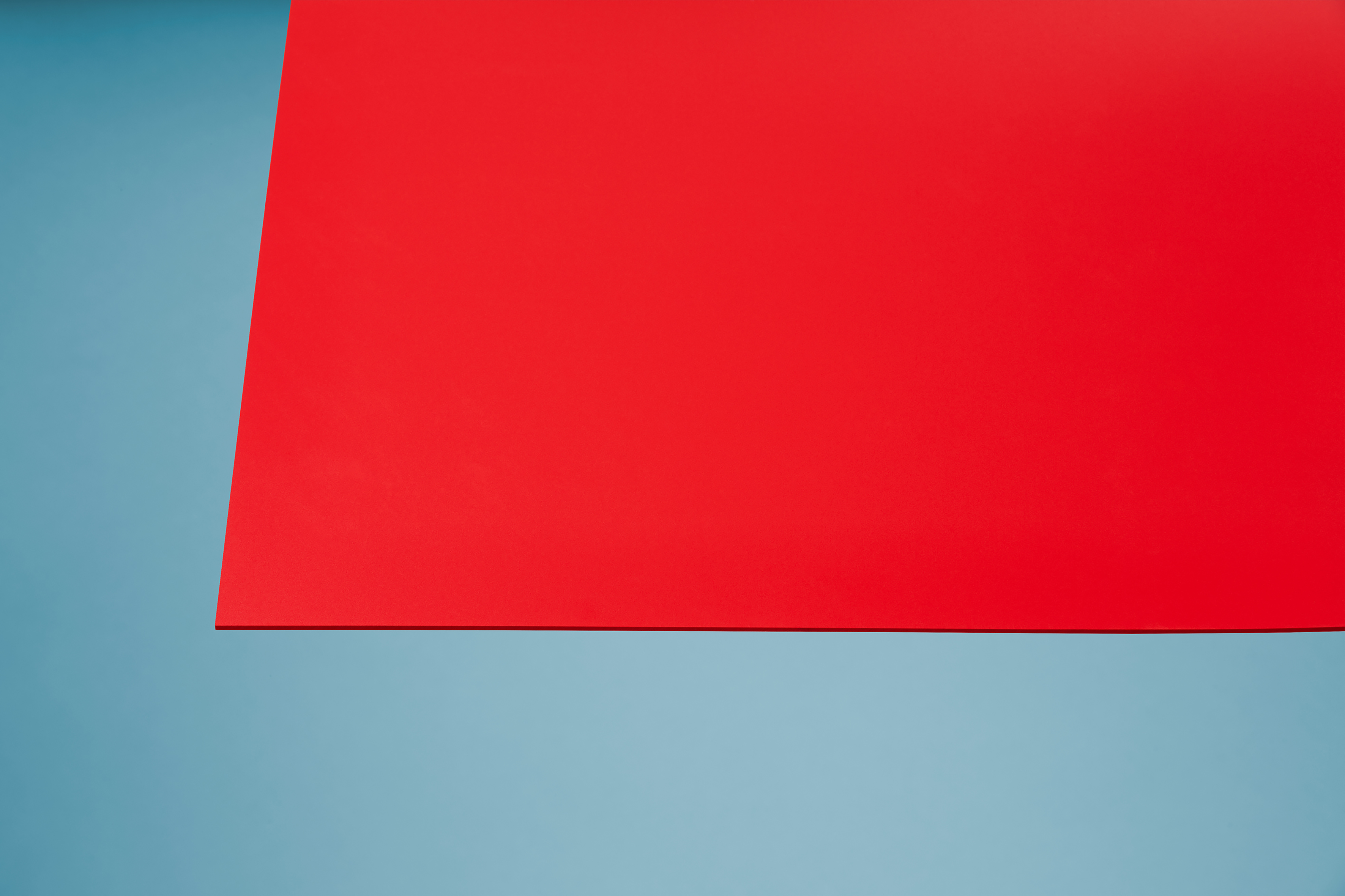 Hobbycolor glatt rot aus PVC