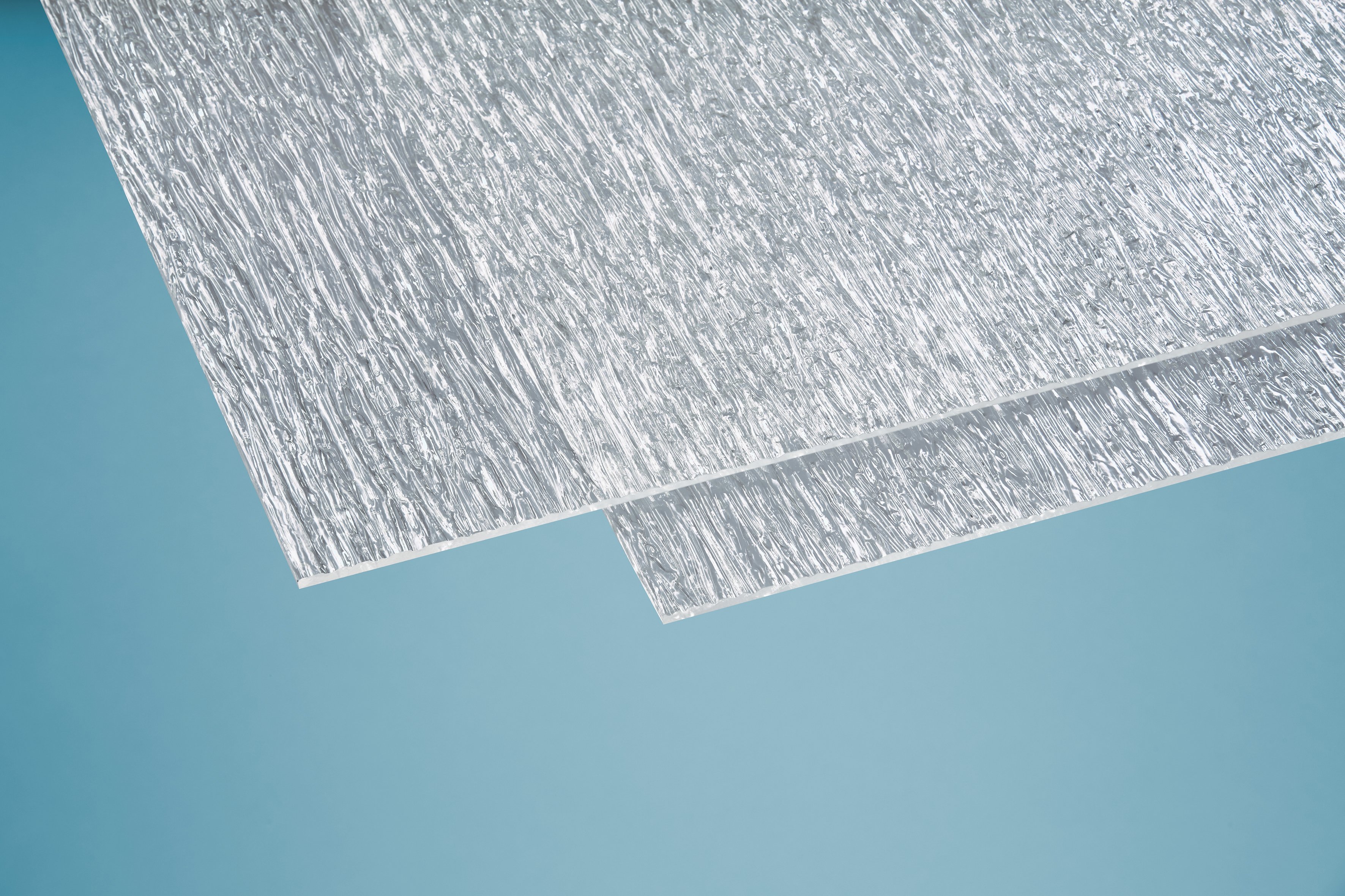 Acrylglas Rinde grob klar