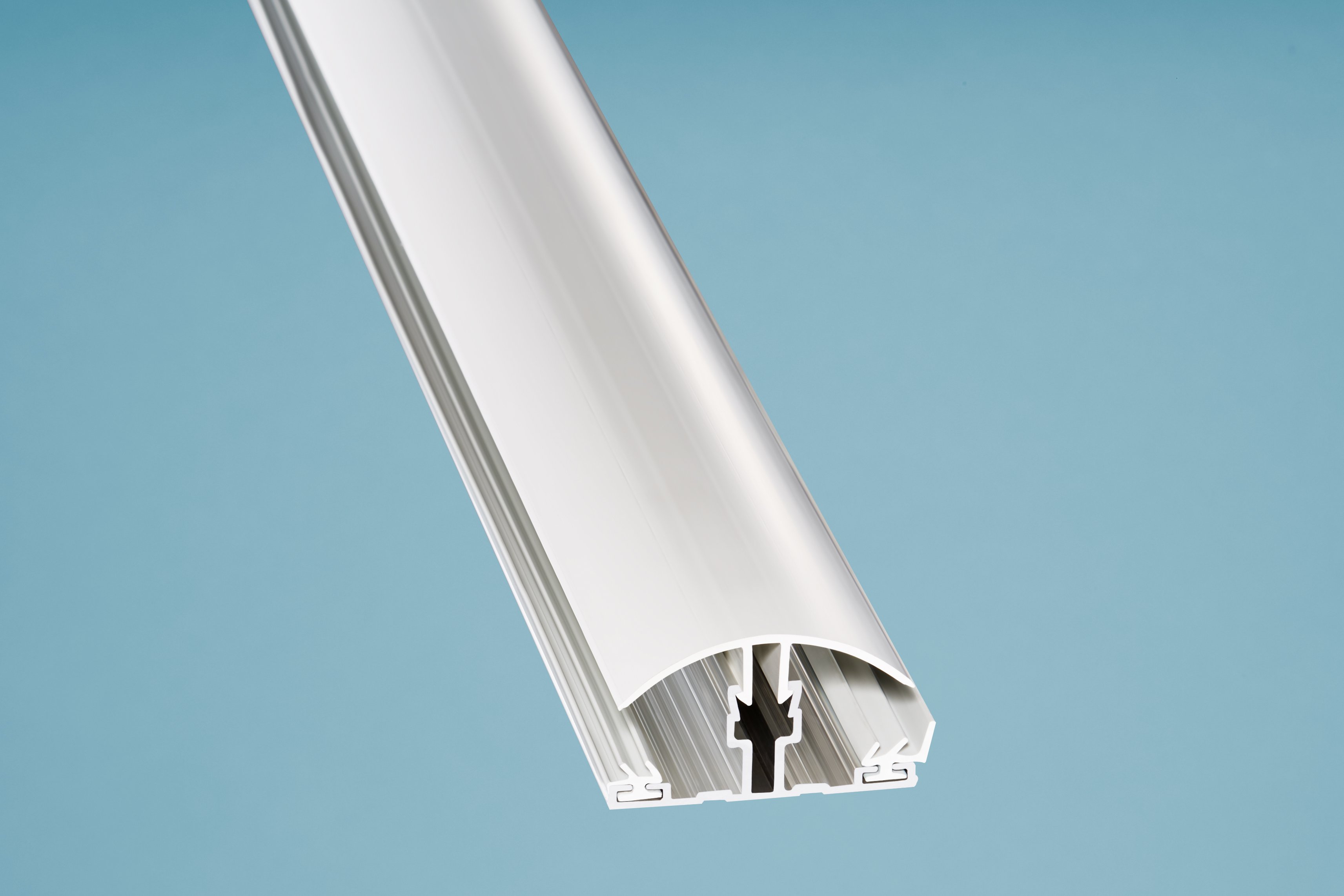 PVC Klemmprofil Mitte