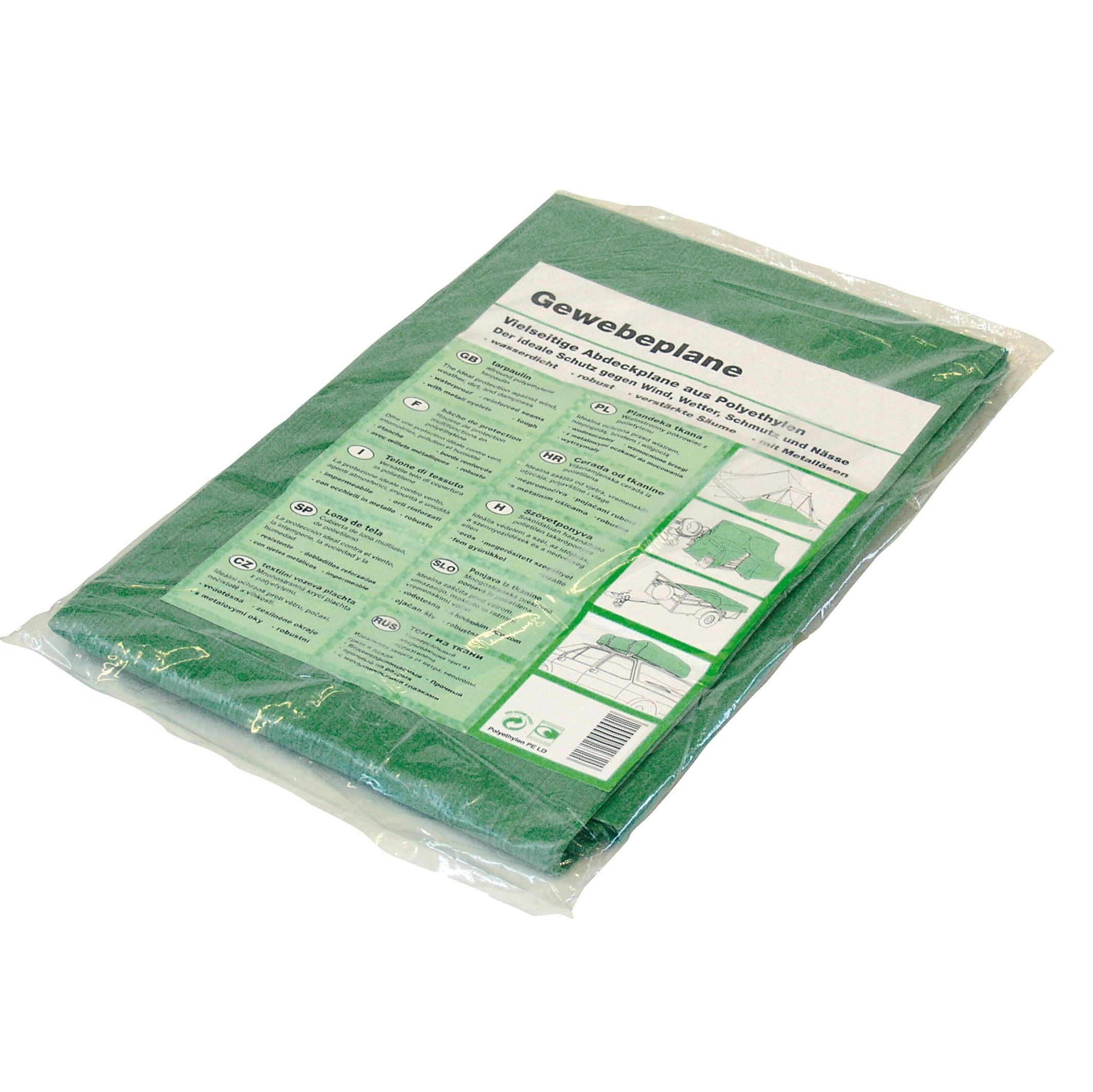 Gewebeplane einfache Ausführung