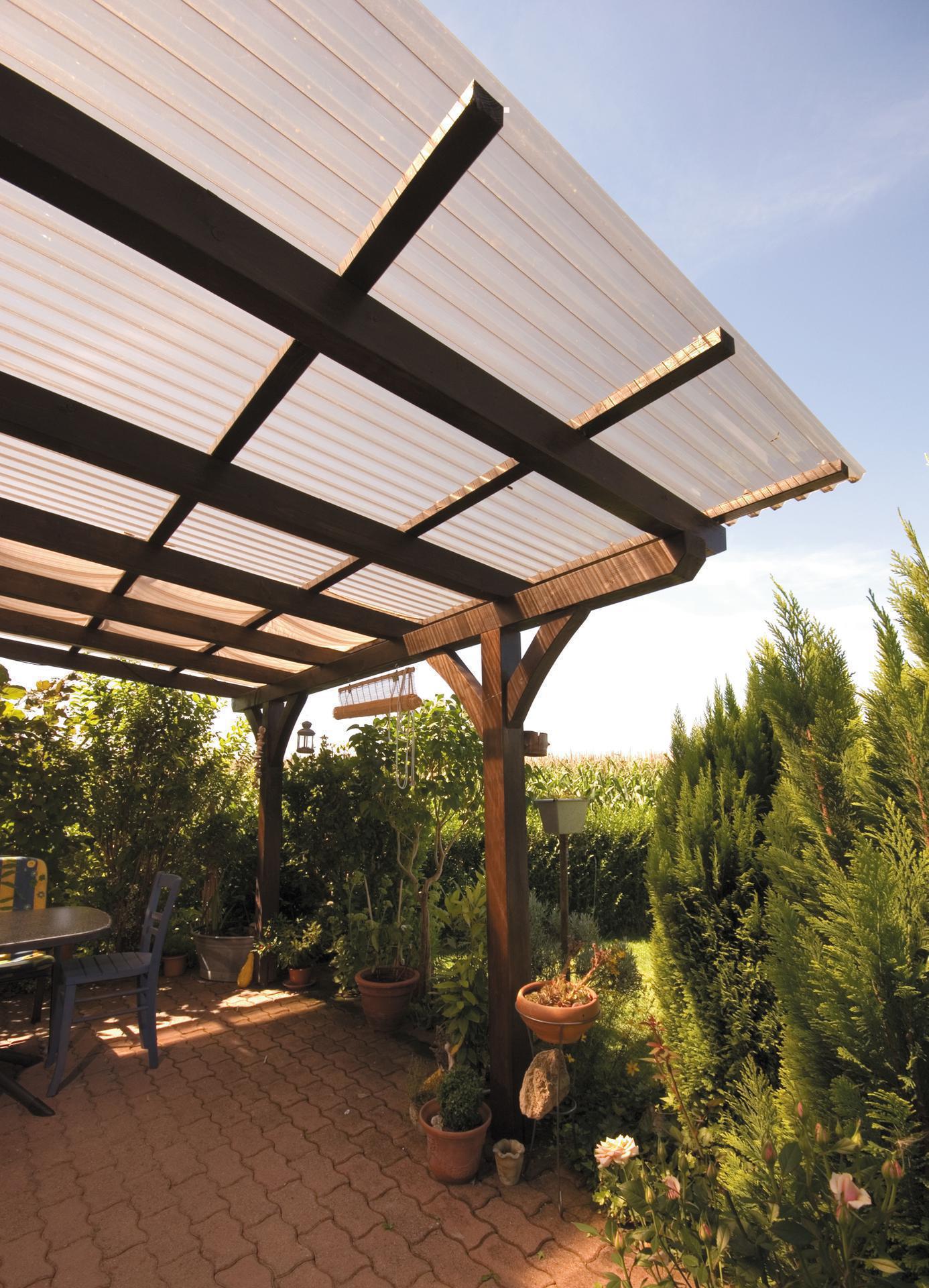 PC Profilplatten Sinus glatt klar 0,8 mm