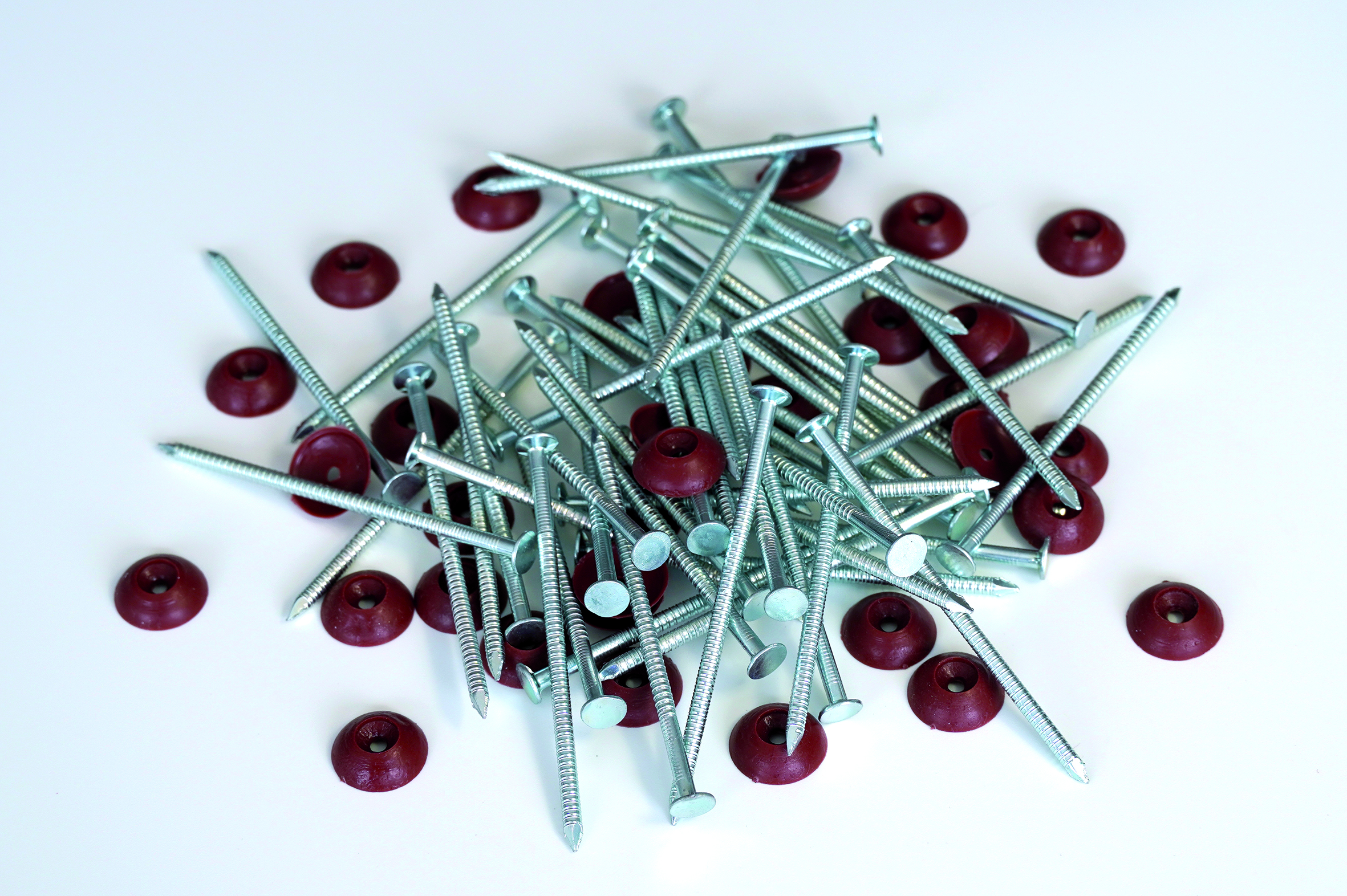 Nägel für Wellplatten guttanit plus rot - 2,8 x 70 mm