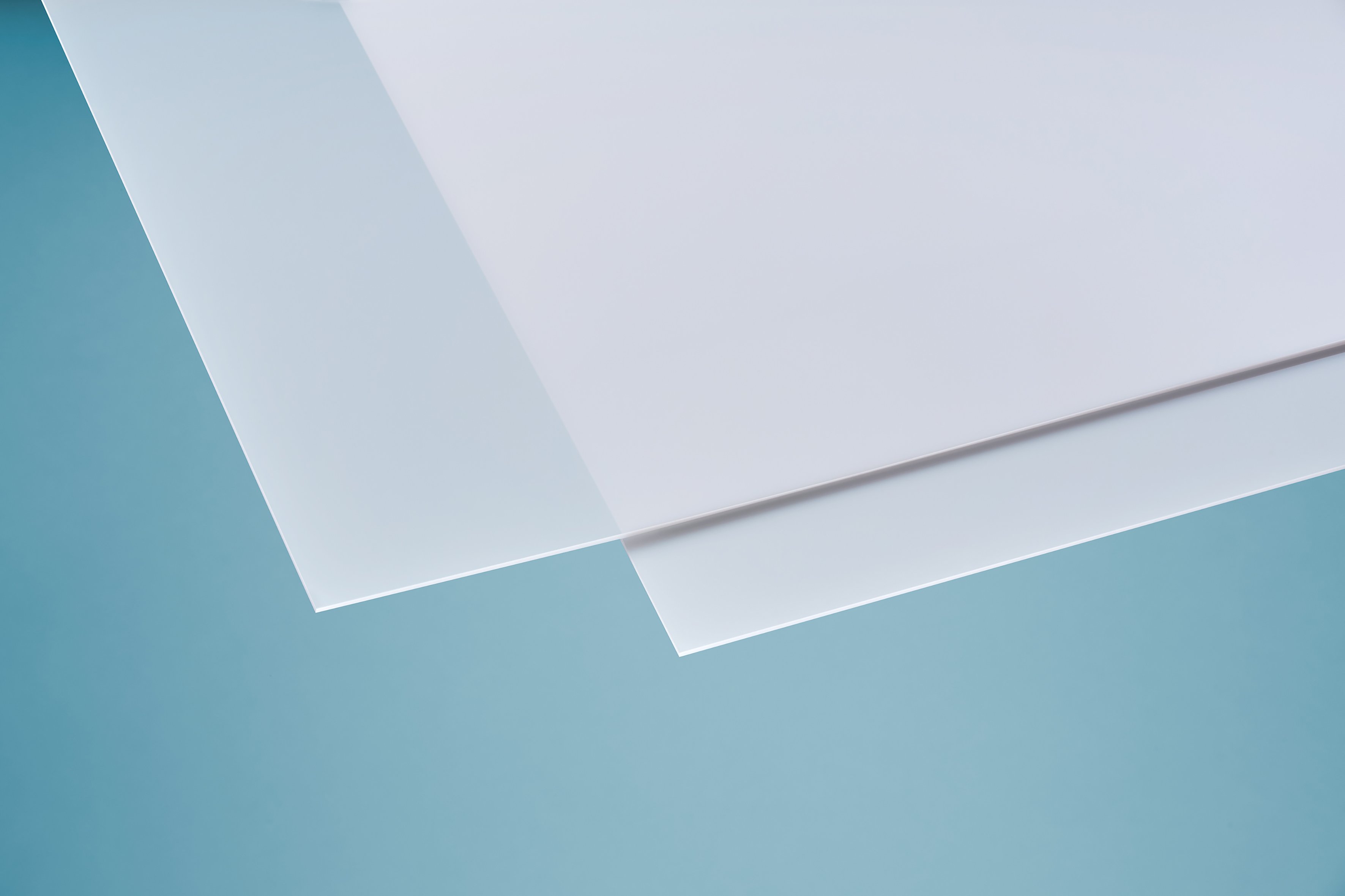 Acrylglas eben glatt weiß opal 32