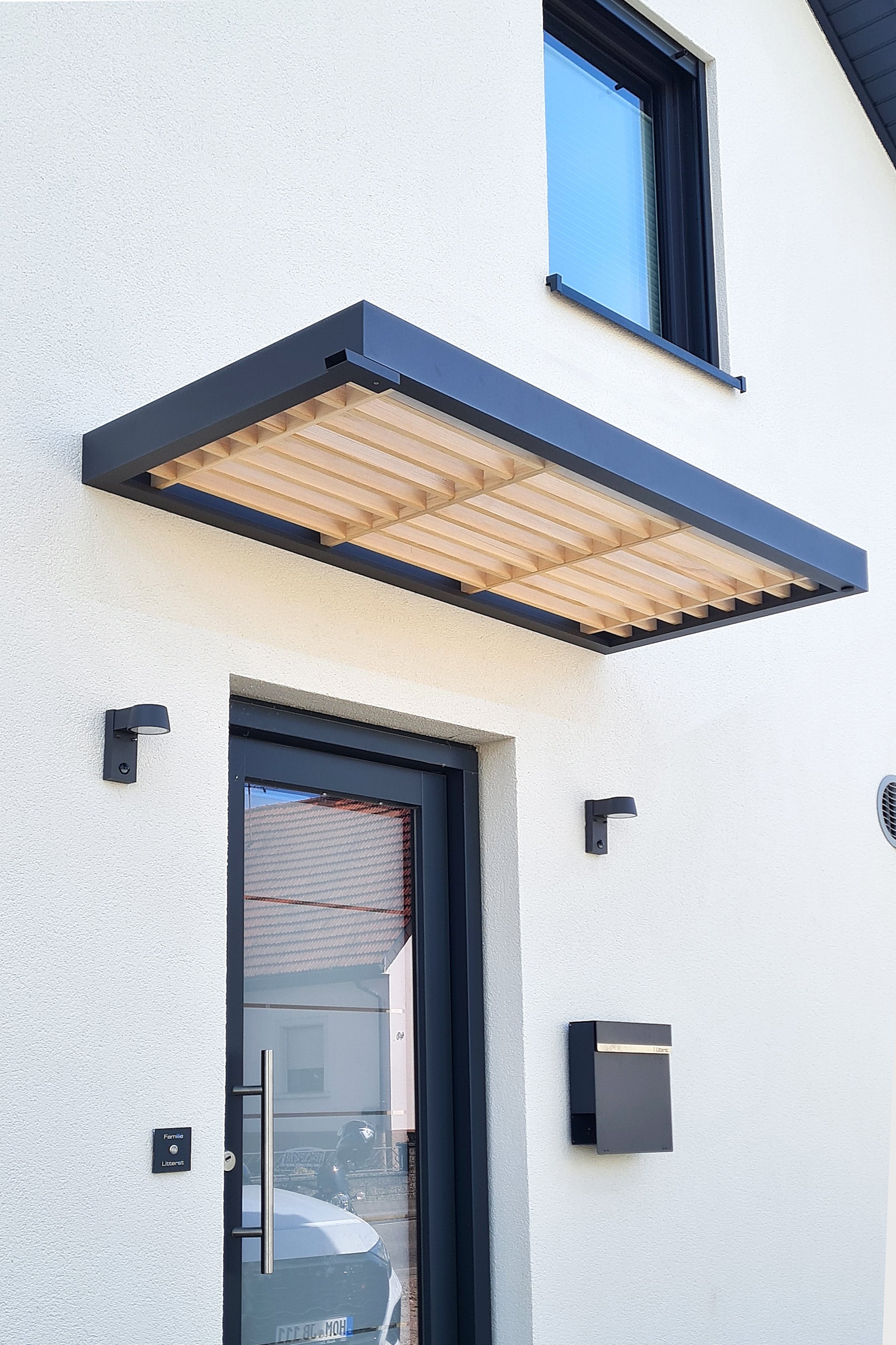 Rechteckvordach BS Timber-Line 160