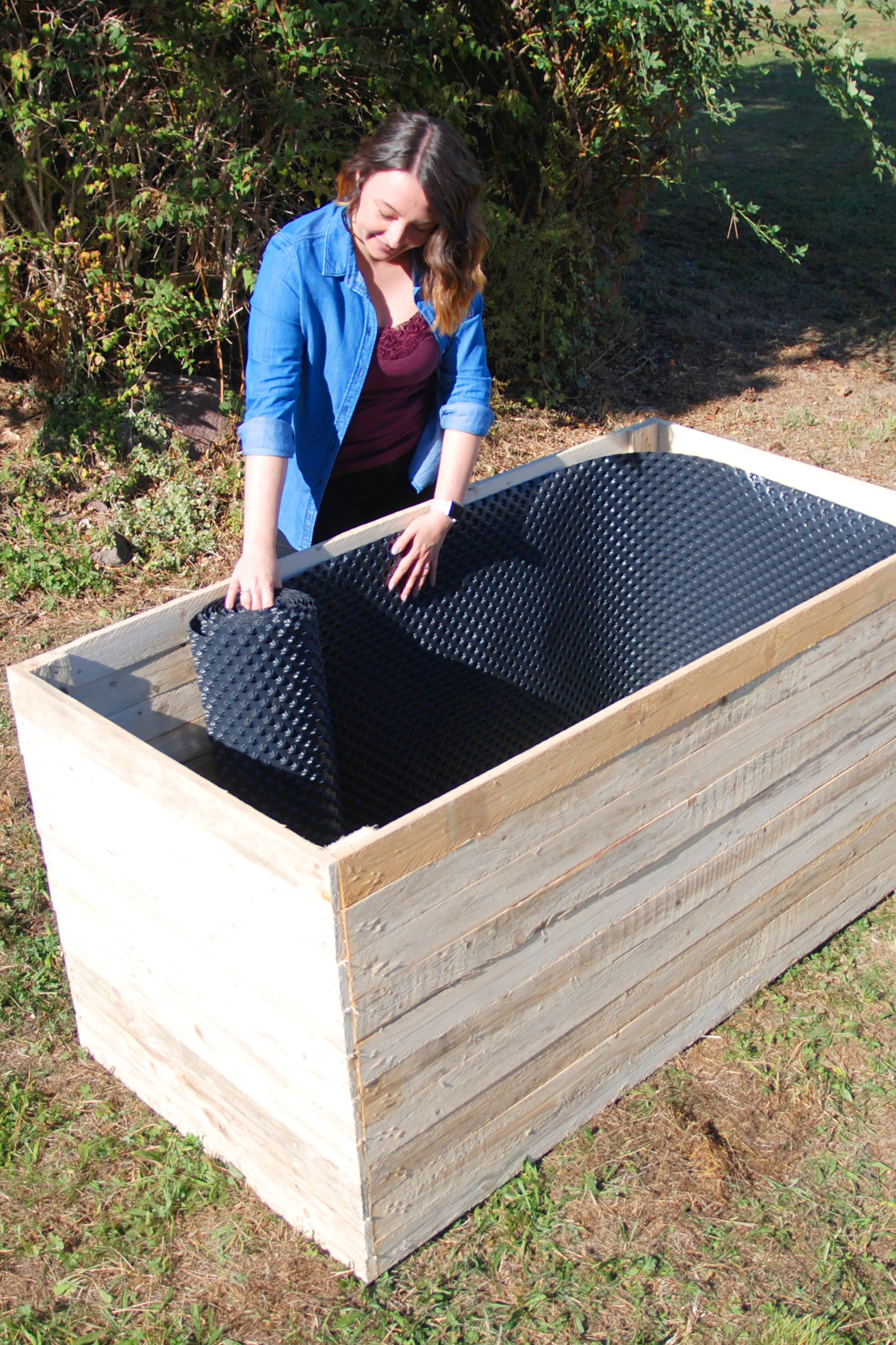 Hochbeet Noppenbahn Gutta - 0,9 x 6,5 m