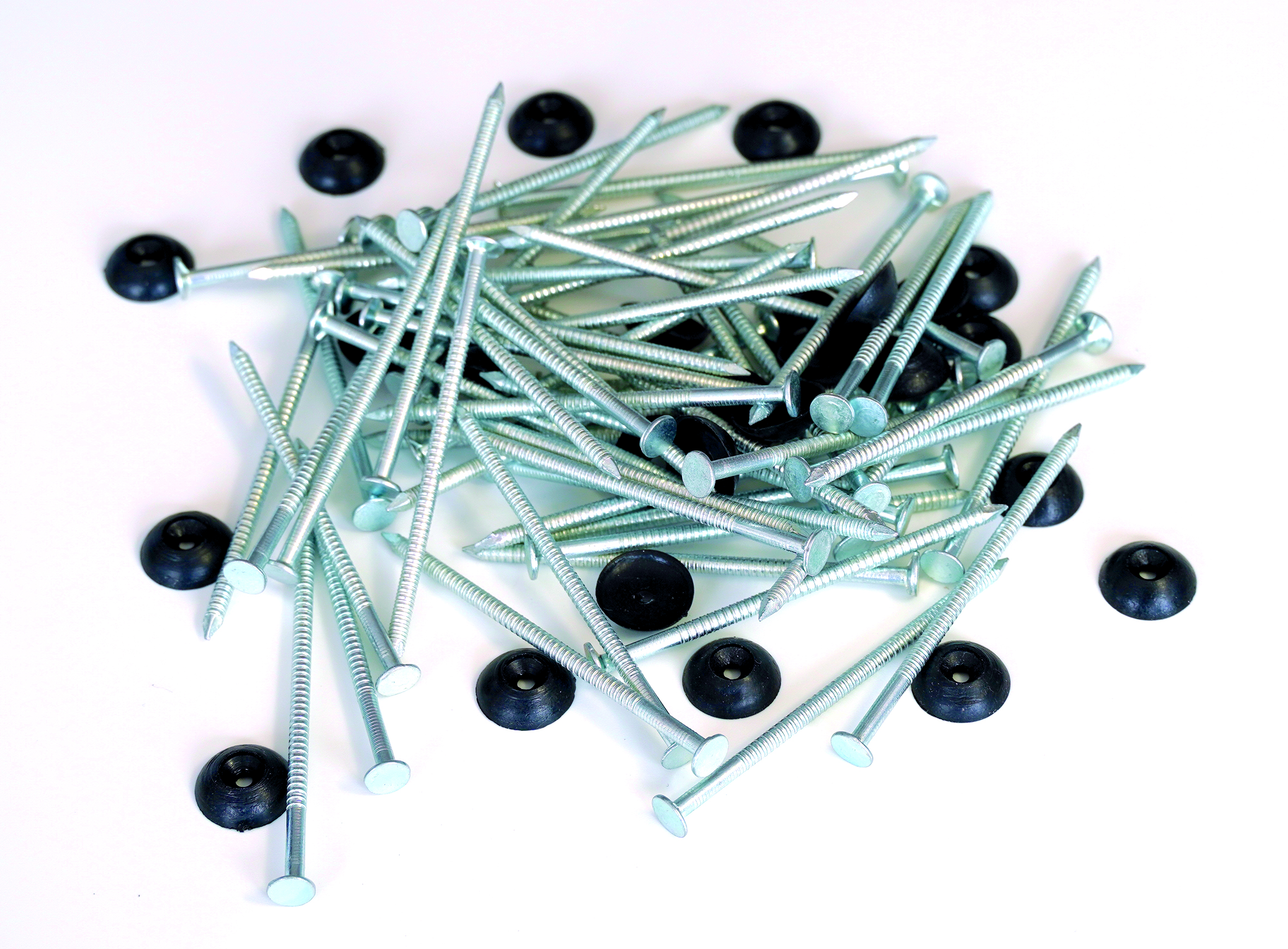 Nägel für Wellplatten guttanit plus schwarz - 2,8 x 70 mm