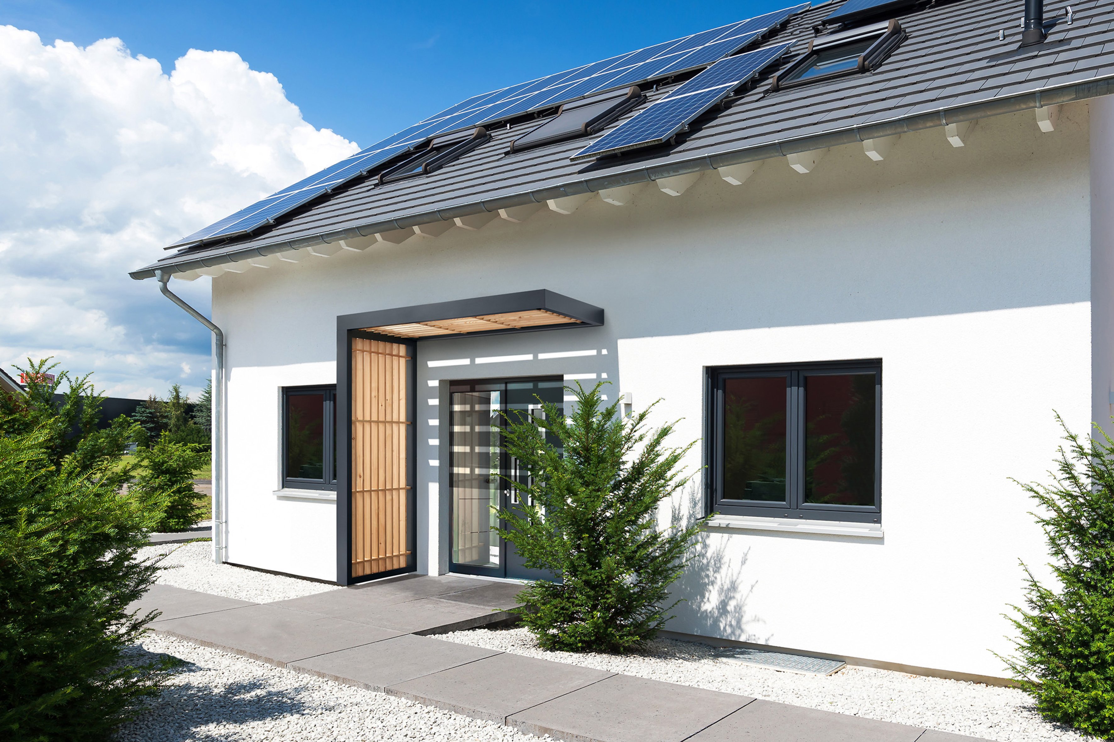 Rechteckvordach BS Timber-Line