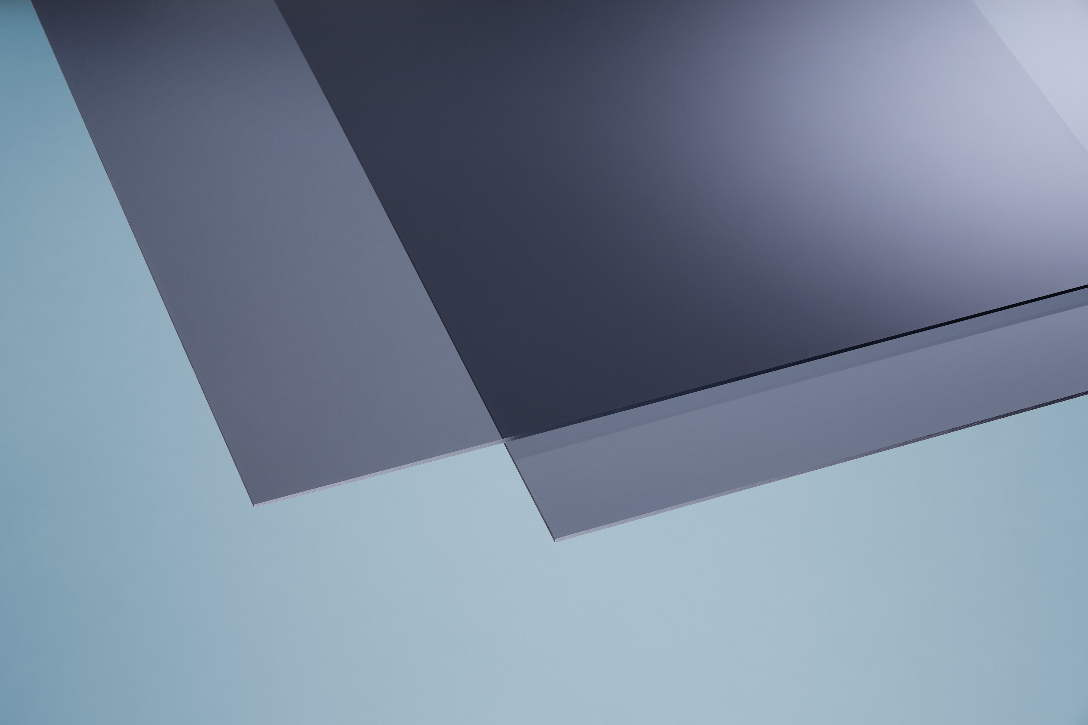 Acrylglas eben glatt grau 3 mm